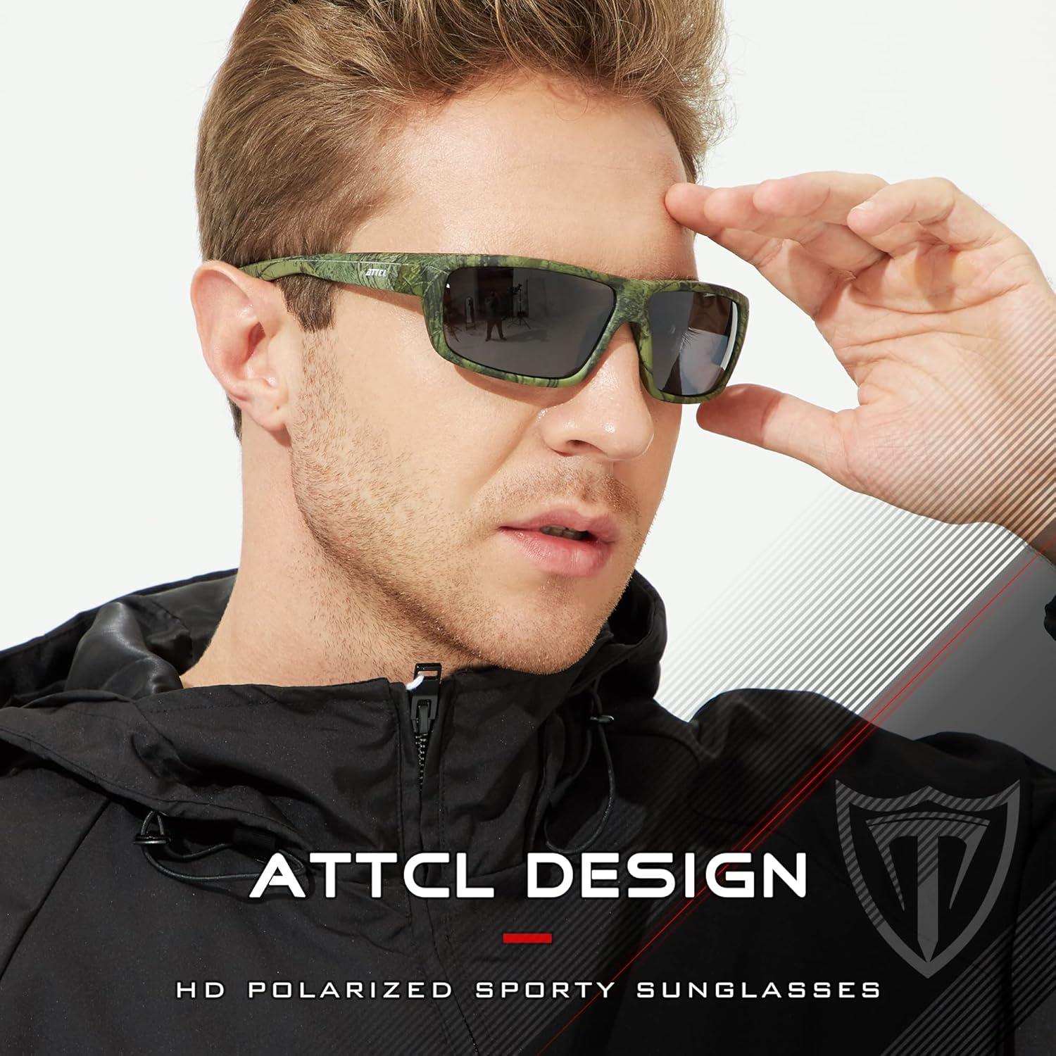 Gafas de sol polarizadas ATTCL para hombres - UV400 y ligeras