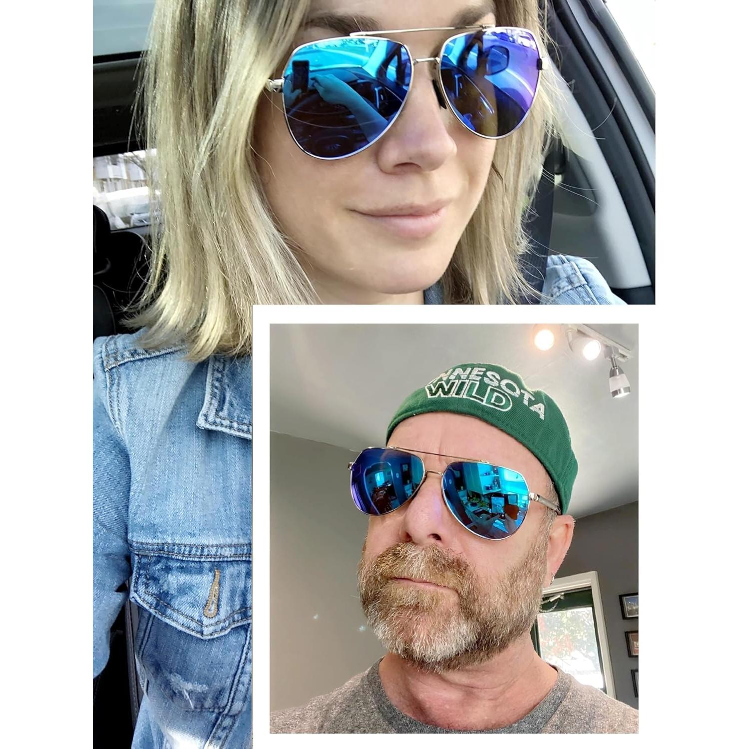 Gafas de sol LUENX Aviador Polarizadas UV400 para Adultos