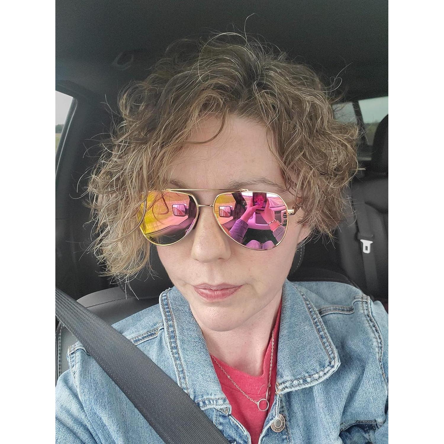 Gafas de sol LUENX Aviador Polarizadas UV400 para Adultos