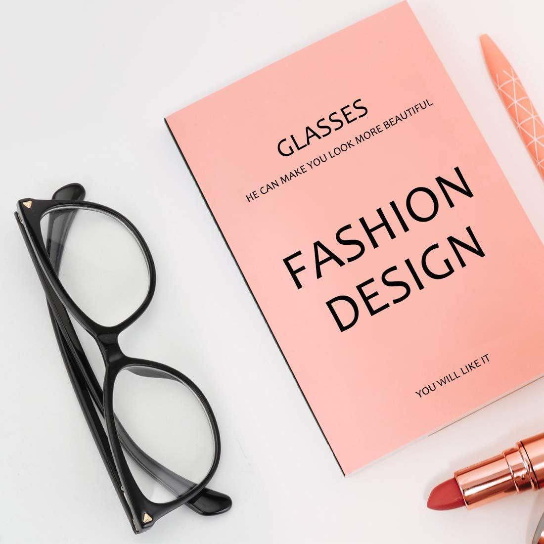 Gafas de Ojos de Gato MEETSUN Sin Prescripción Marco Negro