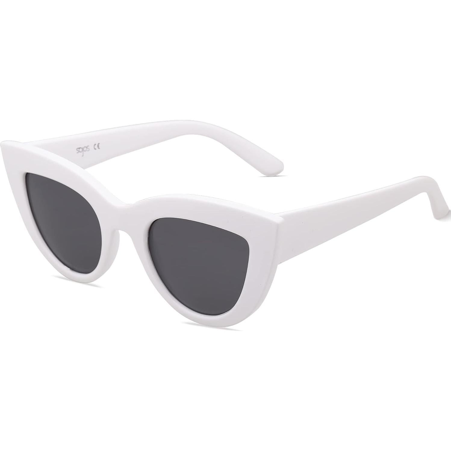 Gafas de Sol SojoS Retro Ojos de Gato UV400 para Mujeres
