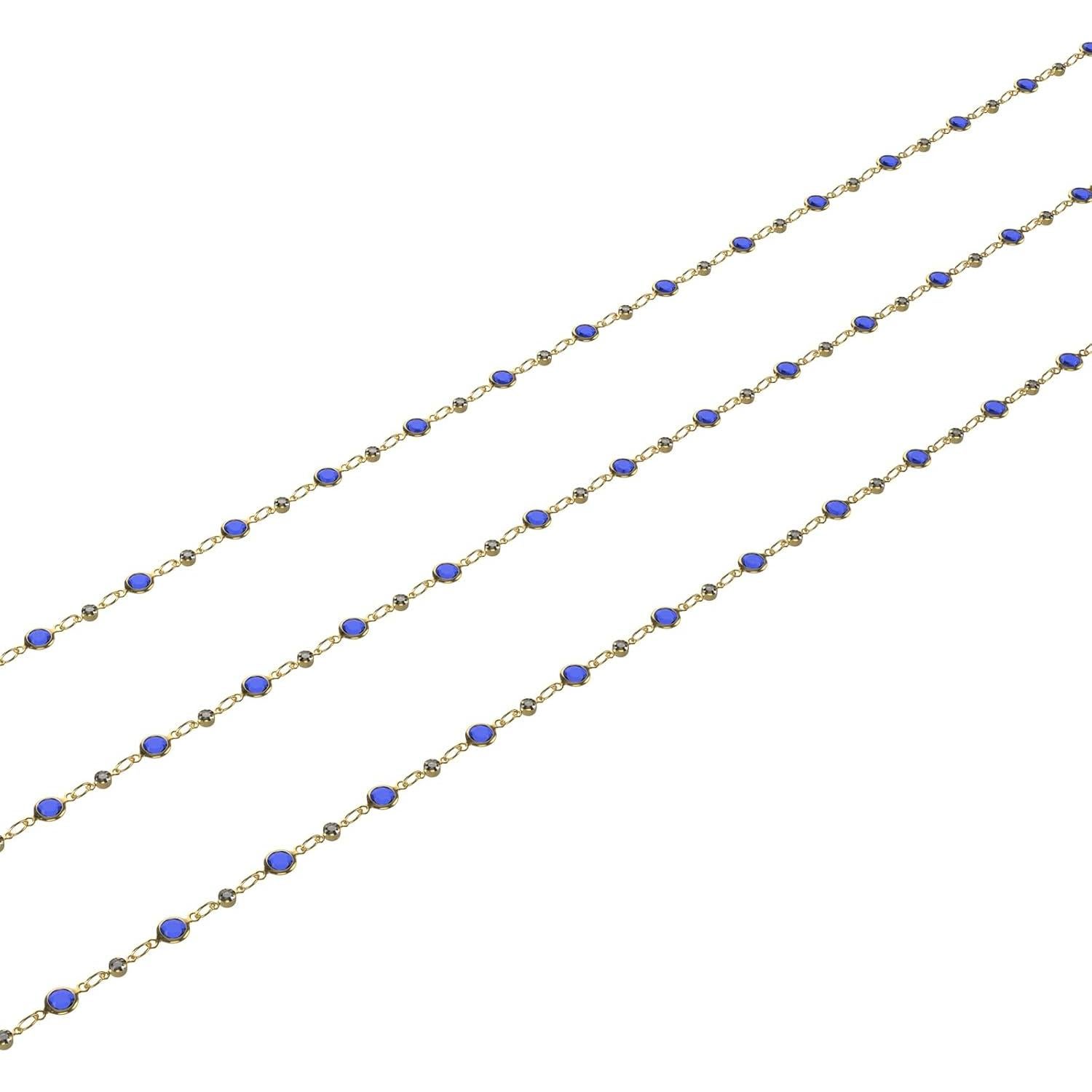 Cadena de Gafas Yvey Essence - Beads Coloridos 75 cm