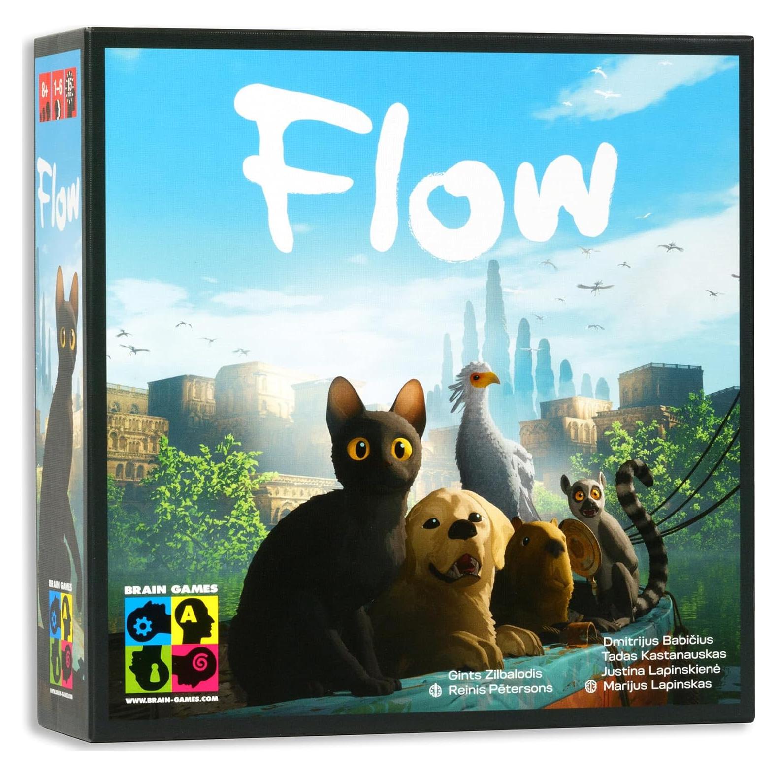 Flow Juego de Mesa Cooperativo Tabletop Tycoon 1-6 Jugadores