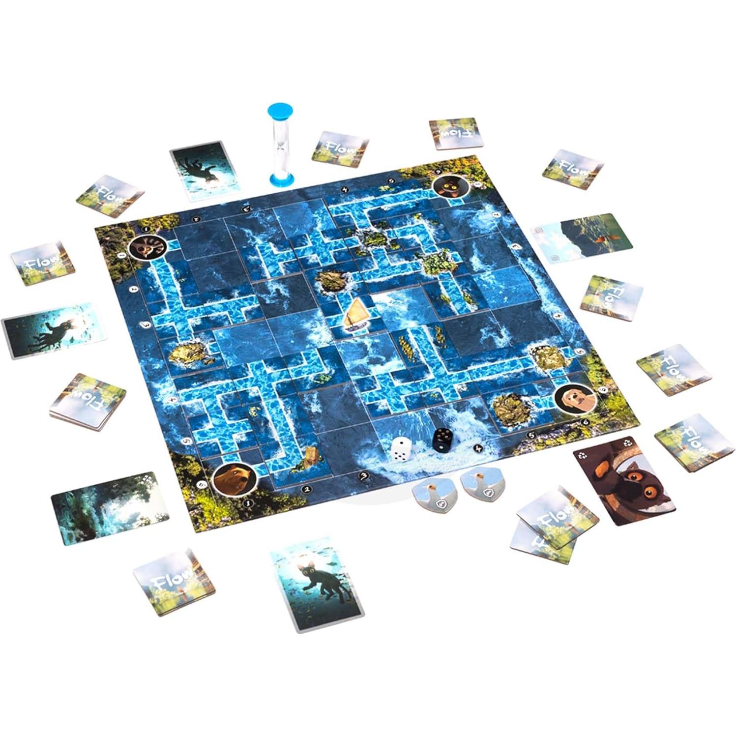 Flow Juego de Mesa Cooperativo Tabletop Tycoon 1-6 Jugadores