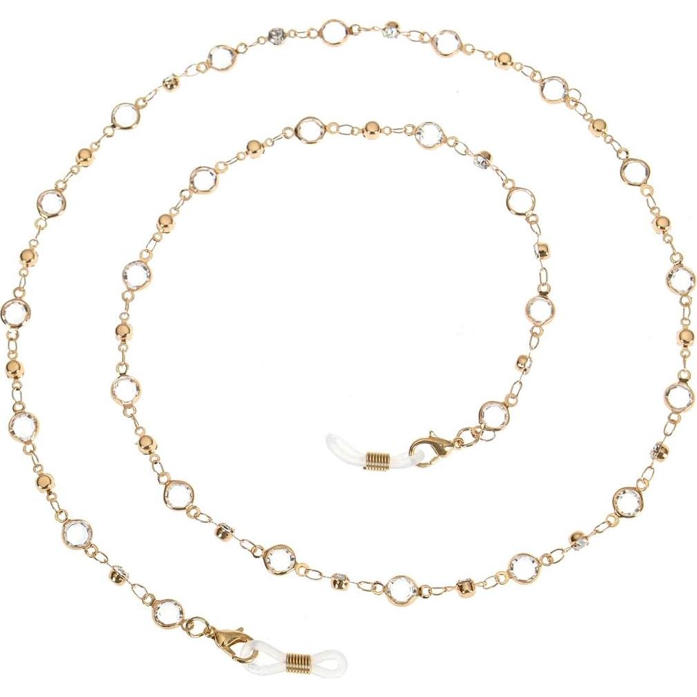 Cadena de Gafas de Perlas Coloridas Yvey - 75 cm Ajustable