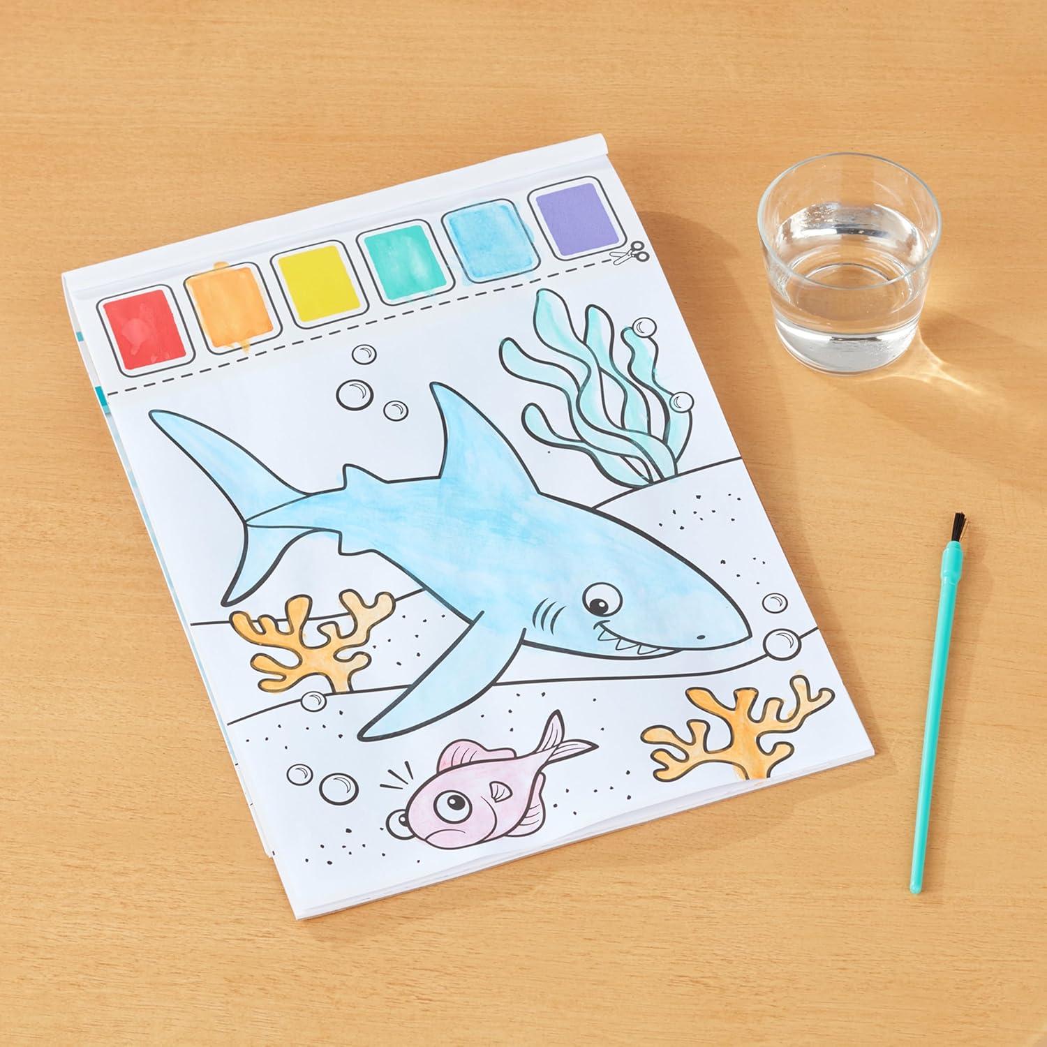 Libro de Actividades Melissa & Doug Pintar con Agua Océano 20 Páginas