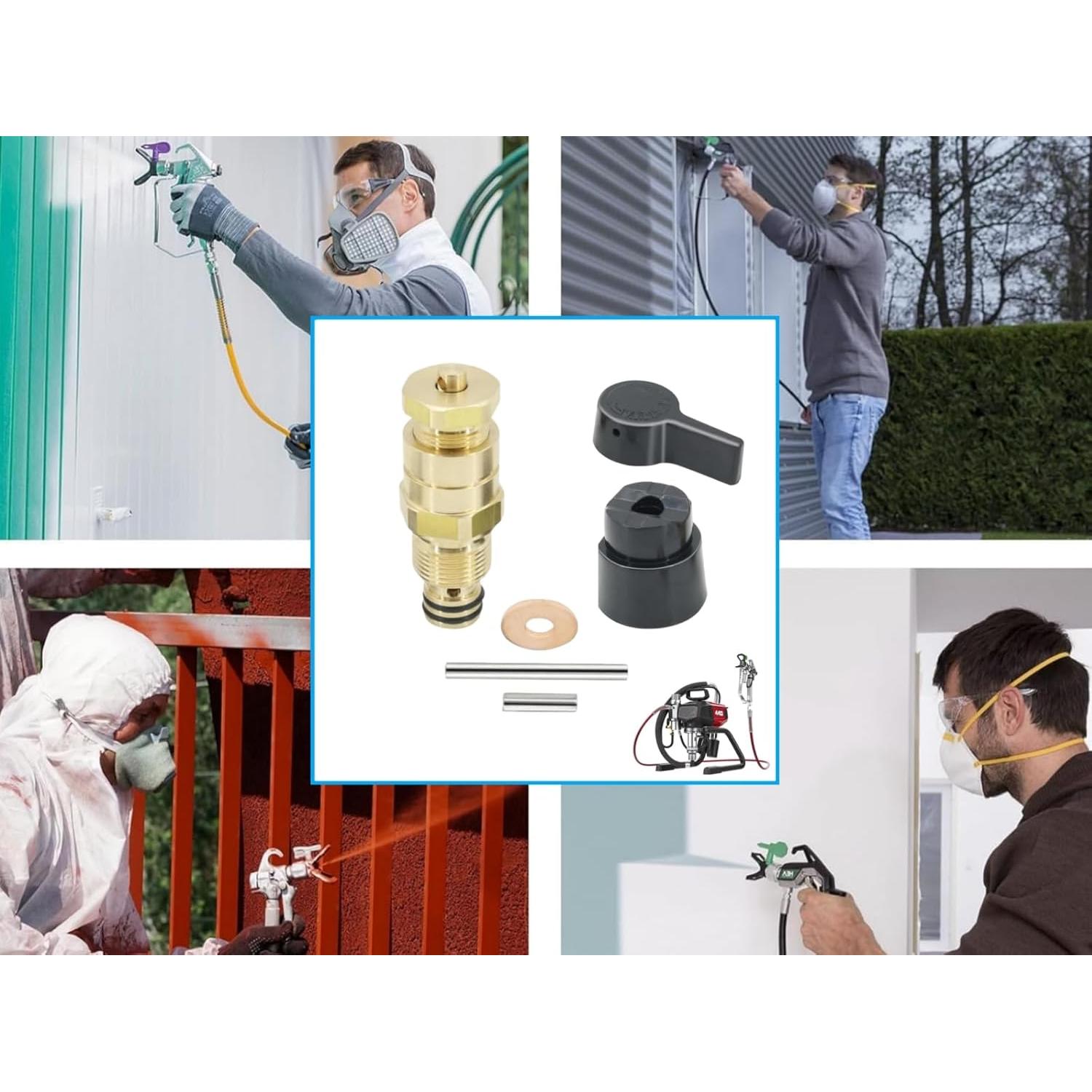 Válvula de Spray Prime HHLZDHH 700258 para Titan 440 540 640