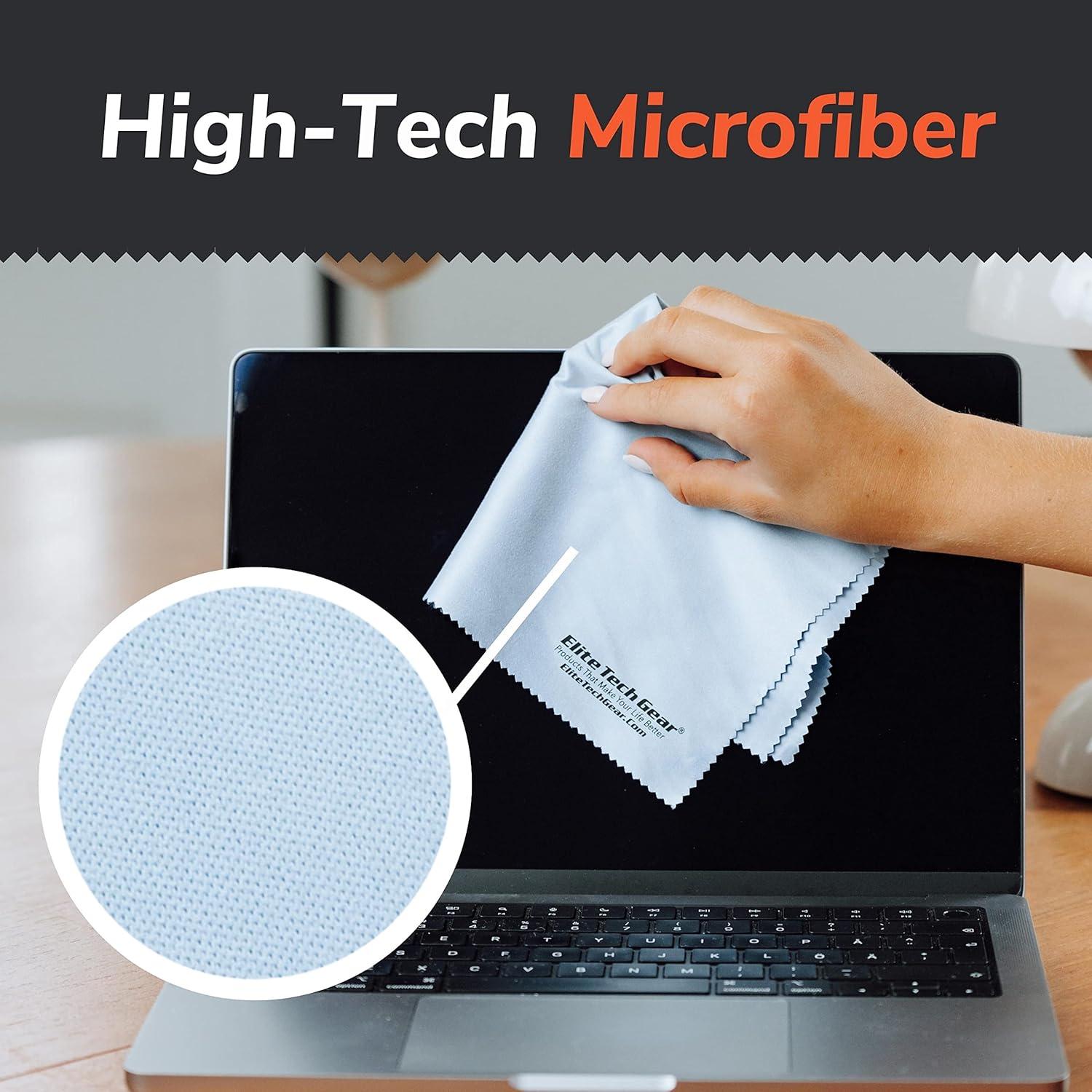 Paño de Microfibra Elite Tech Gear - Paquete de 8 Sobredimensionados
