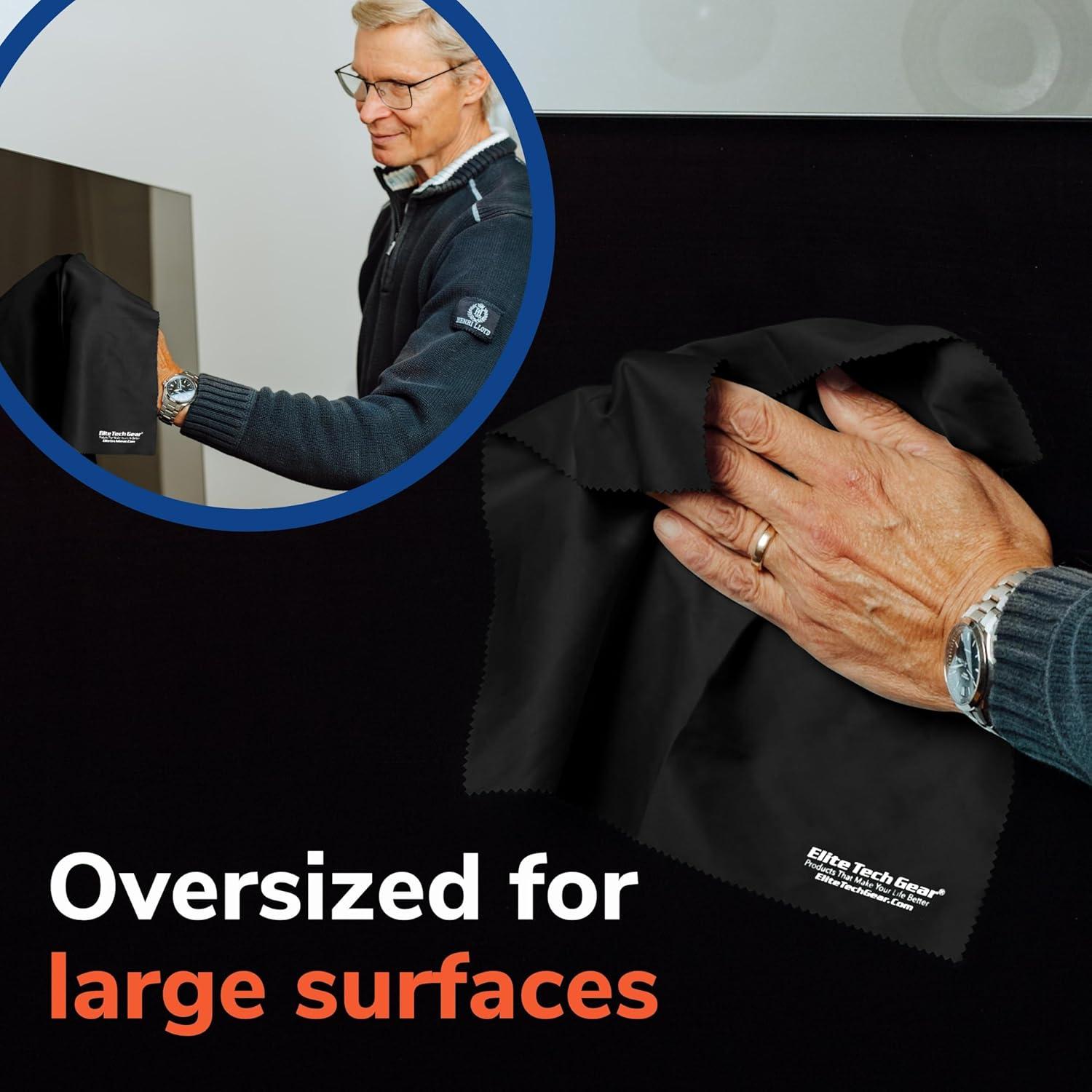 Paño de limpieza de microfibra Elite Tech Gear - 4 unidades