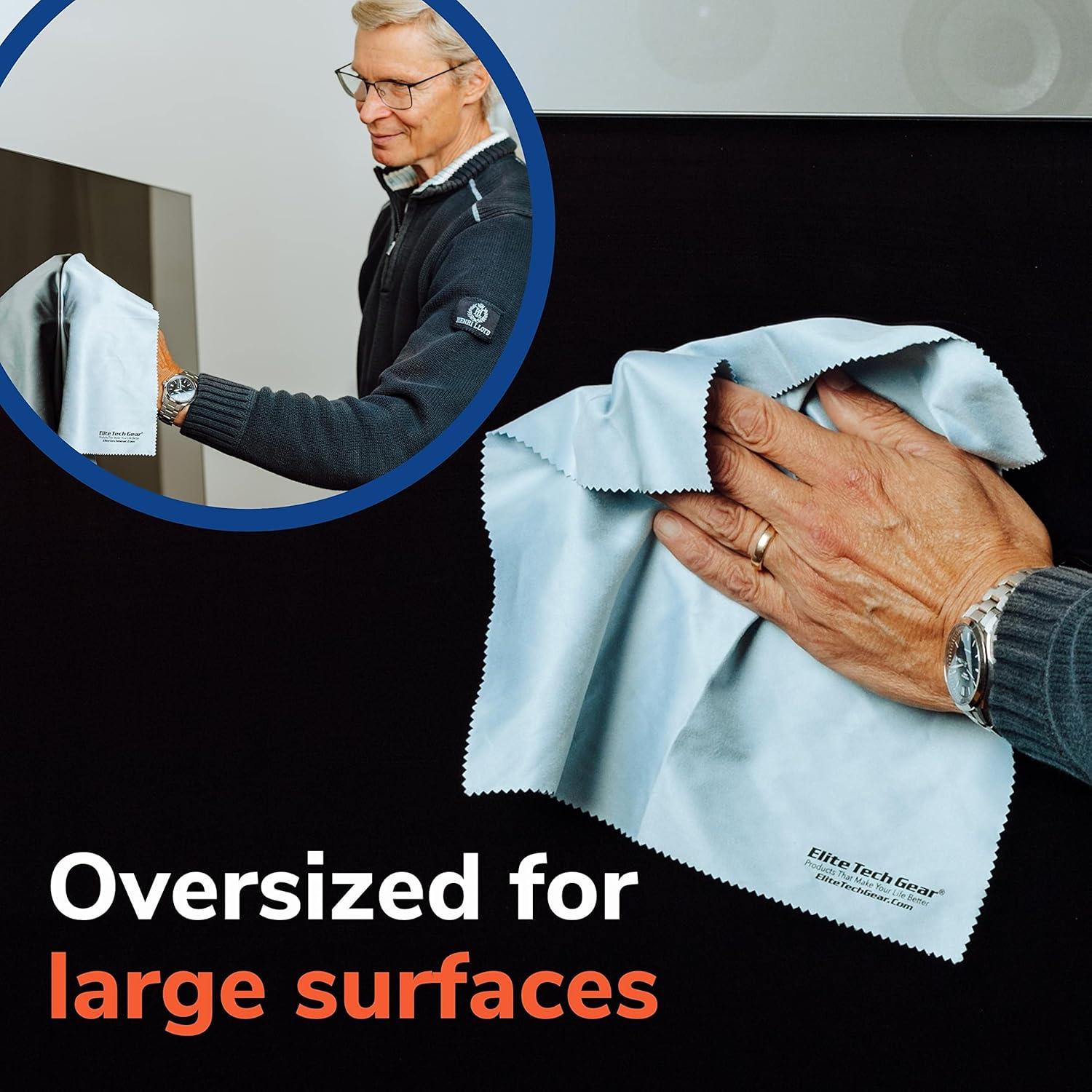 Paño de Microfibra Elite Tech Gear - Paquete de 12 - 30,48 cm