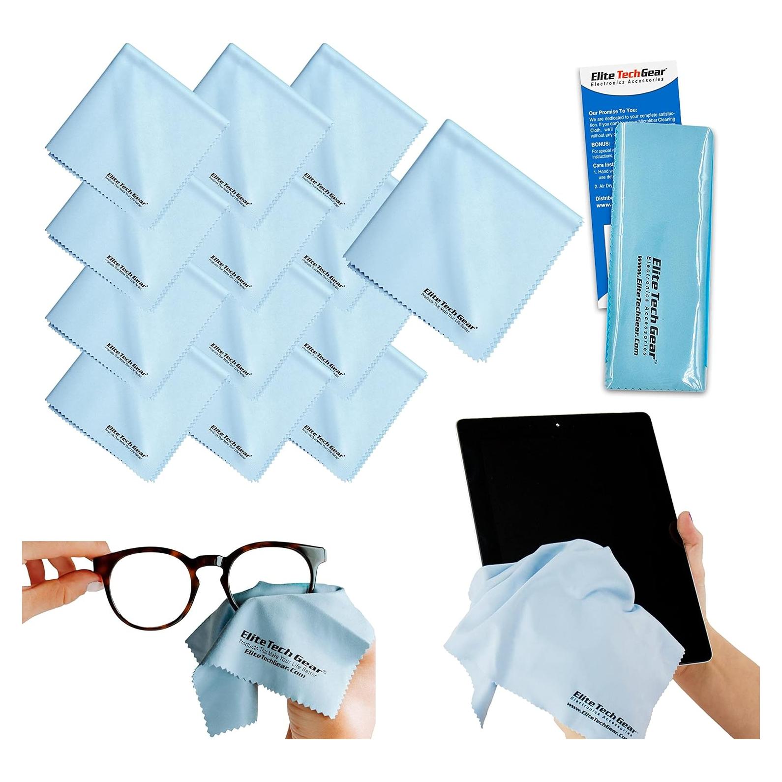 Paño de Microfibra Elite Tech Gear - Paquete de 13 Paños