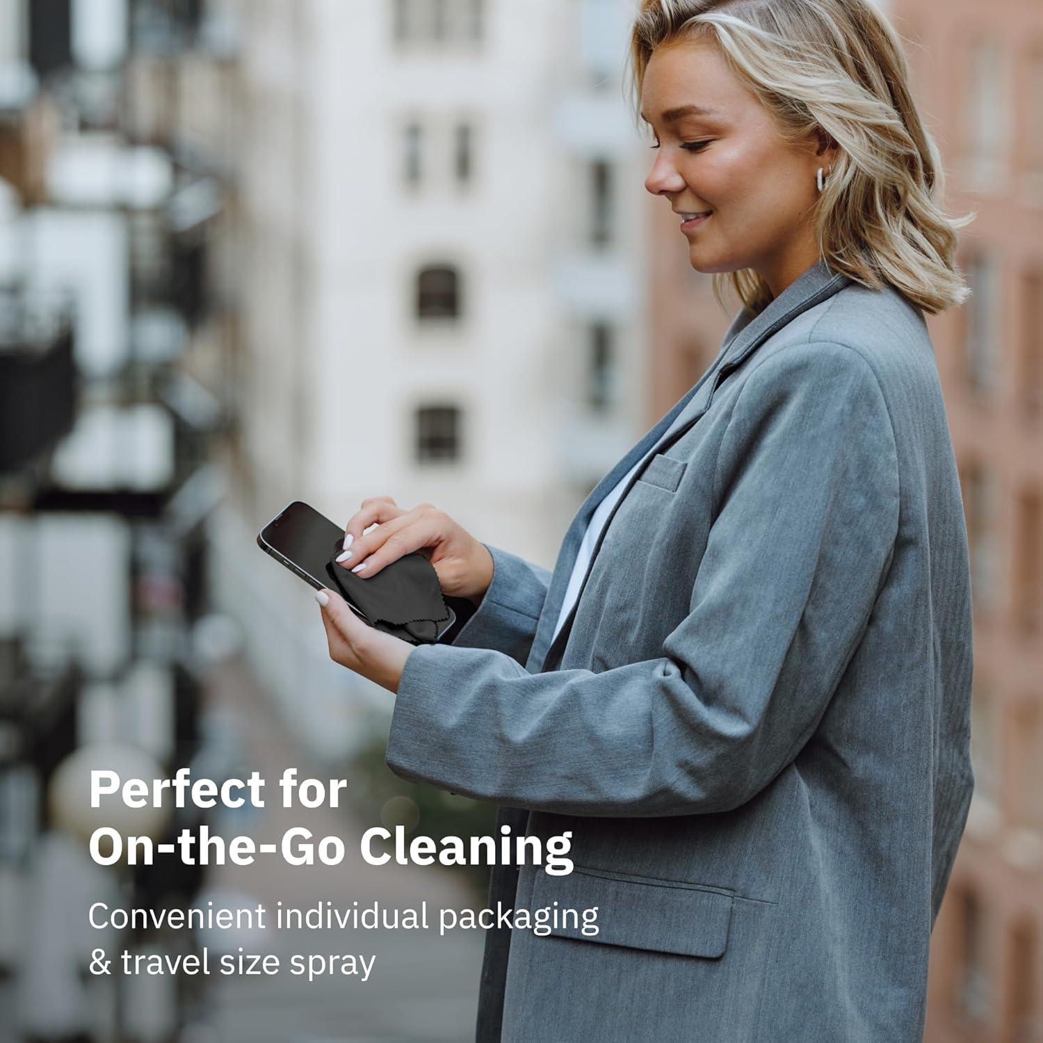 Kit de Limpieza de Gafas Elite Tech Gear - 3 Piezas