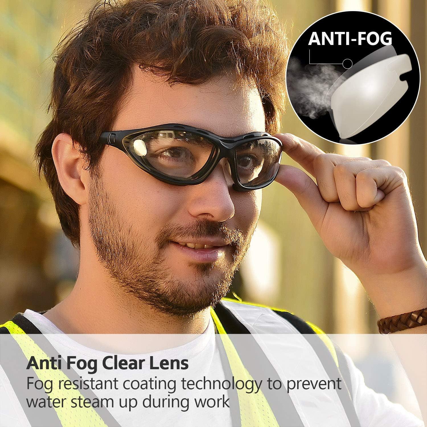 Gafas de Seguridad Anti Niebla SAFEYEAR SG002 Transparentes