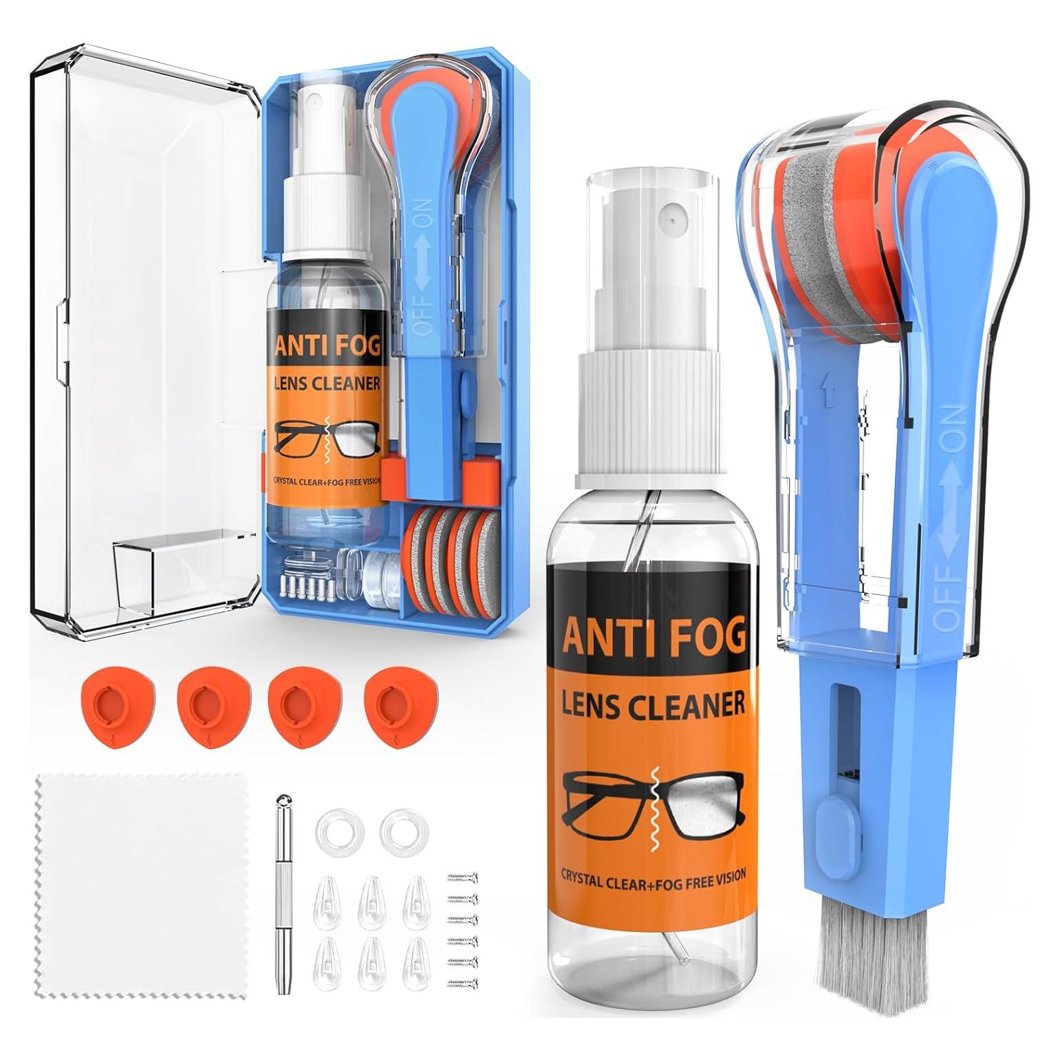 Kit de limpieza de gafas Maxsure 8 en 1 antiempañante