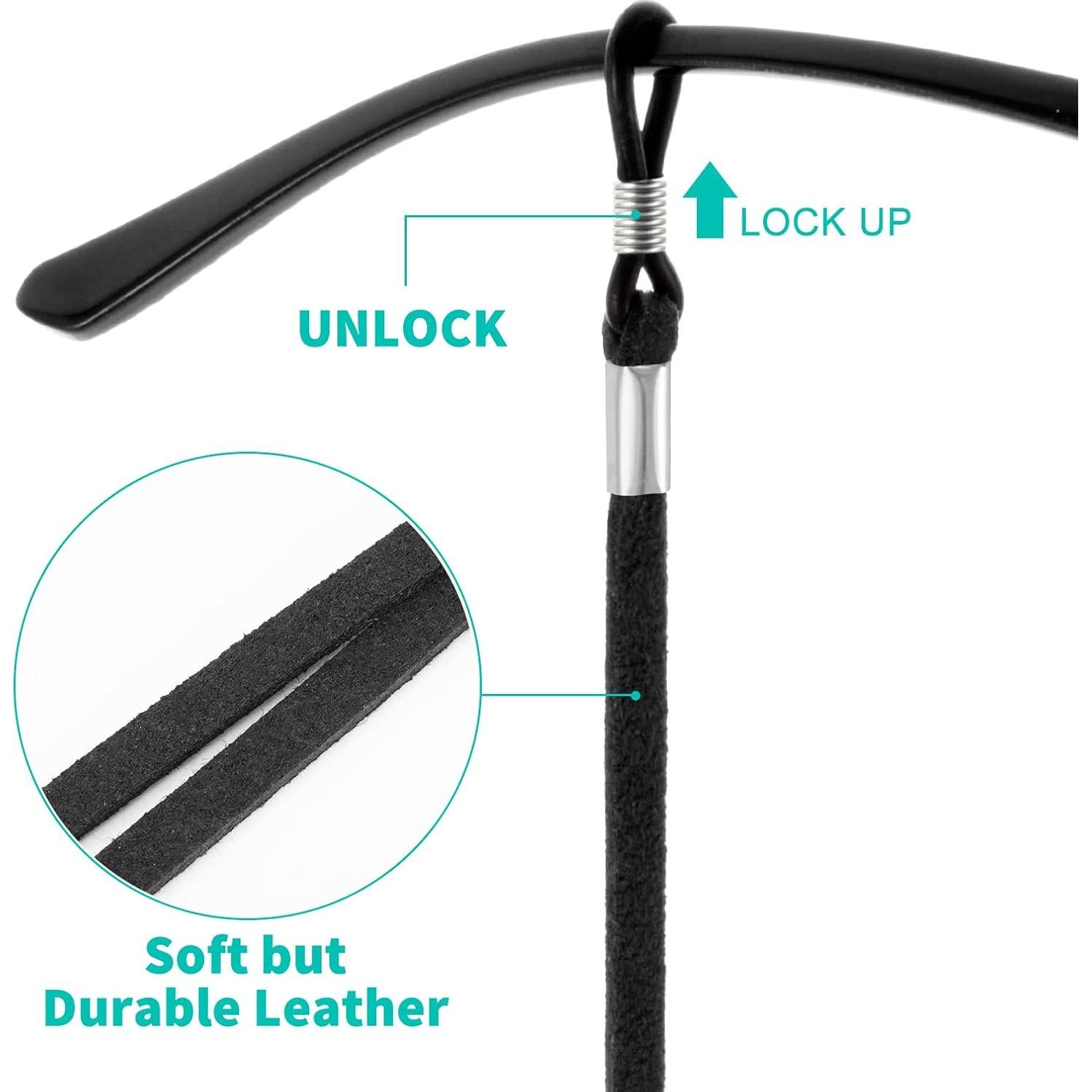 Correa para Gafas BILIONE 6 Piezas Ajustable Multicolor