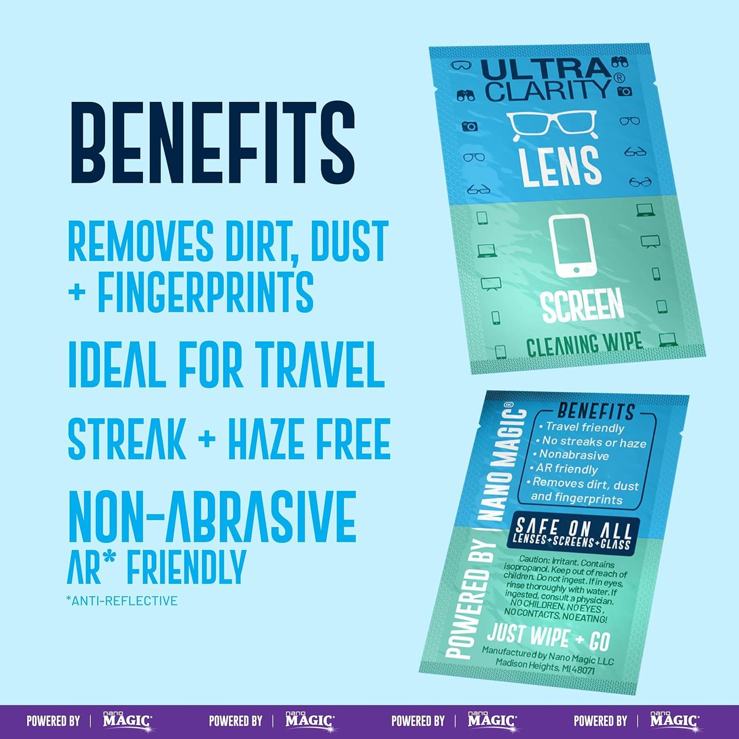 Toallitas de limpieza Nano Magic Ultra Clarity 210 unidades