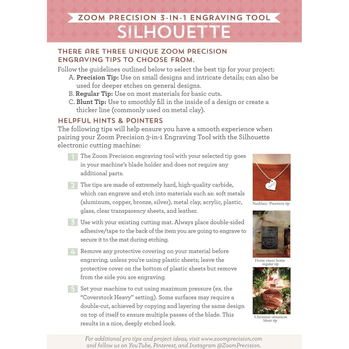 Kit de Grabado 3-en-1 Zoom Precision con Plantillas Metálicas