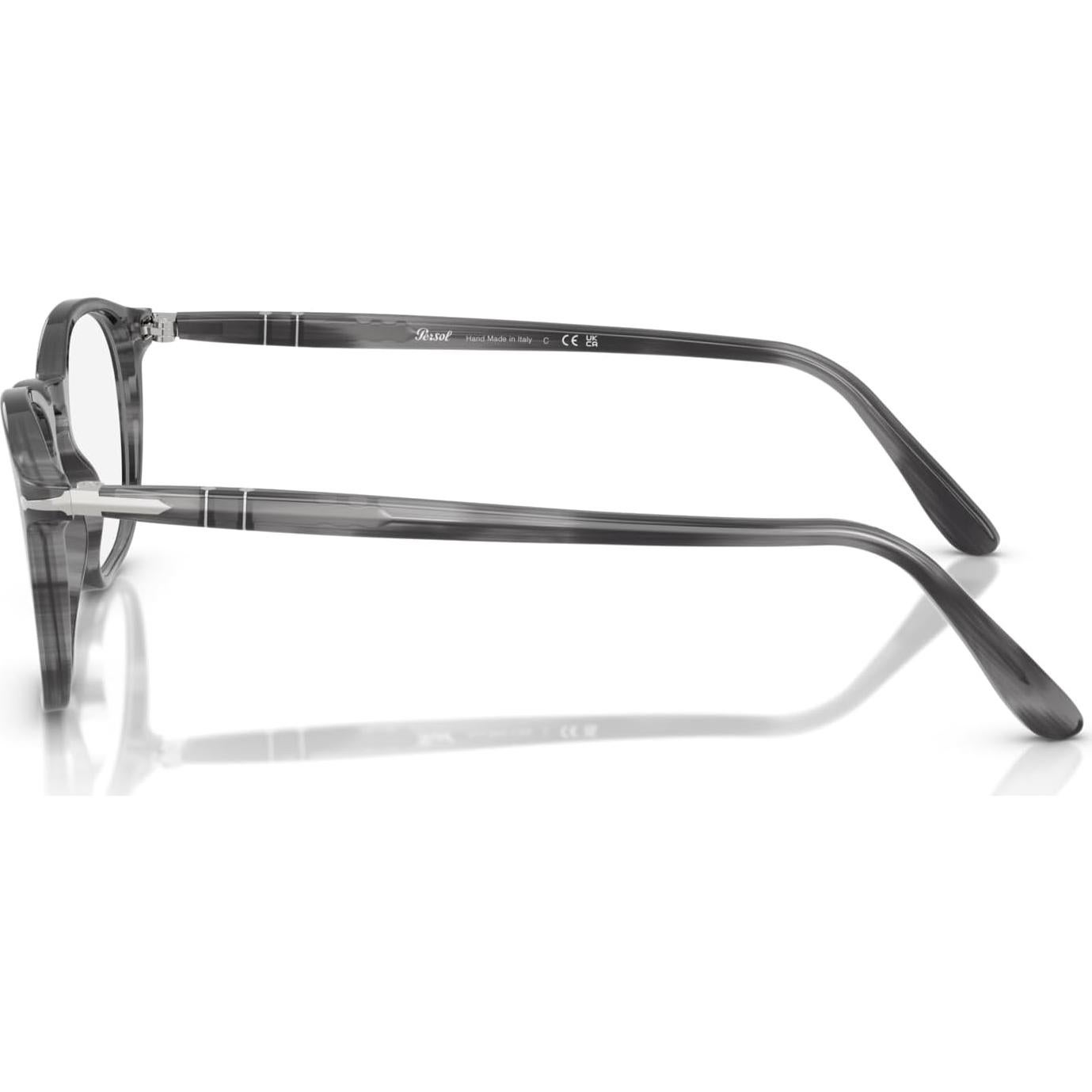 Gafas Recetadas Persol PO3007V Cuadradas Gris 52mm