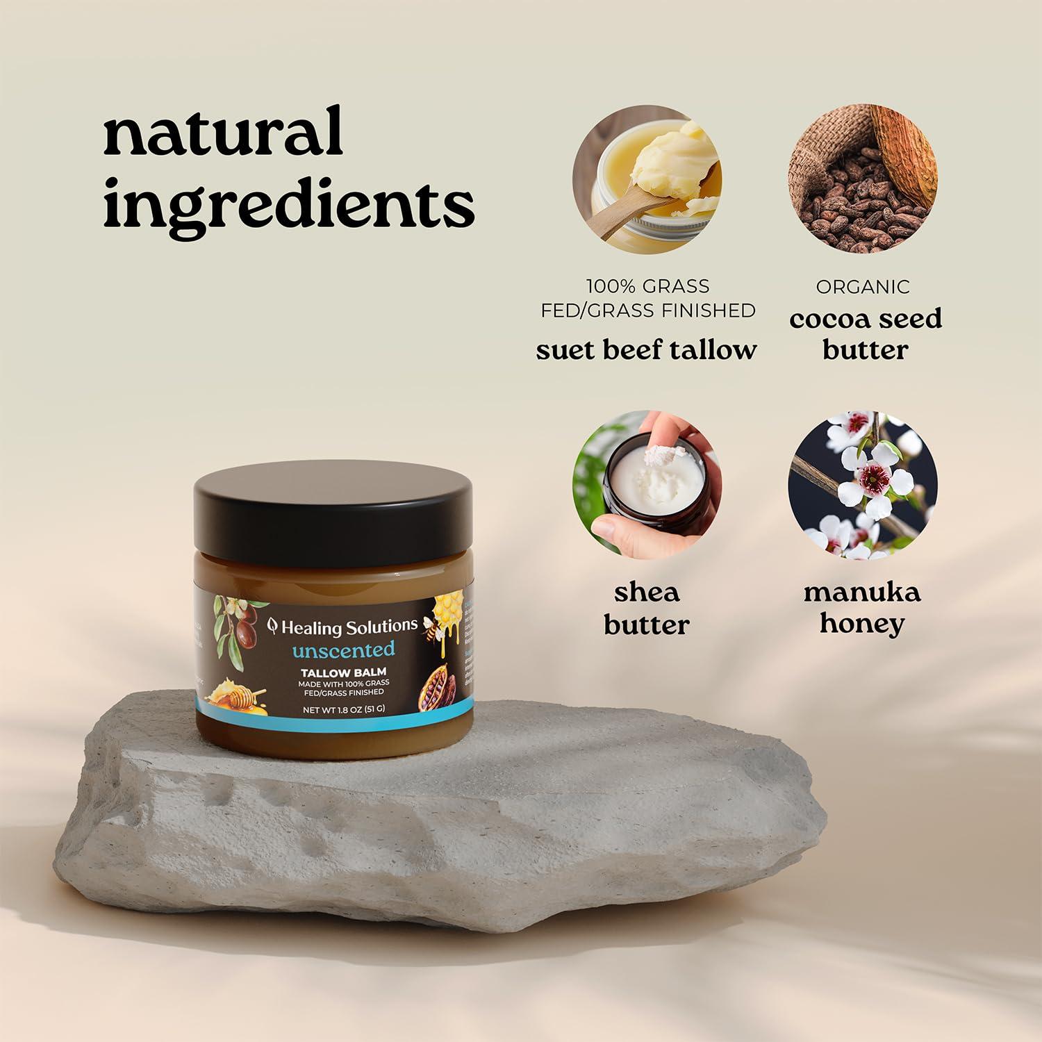 Bálsamo Hidratante Sin Fragancia Soluciones de Sanación 51g