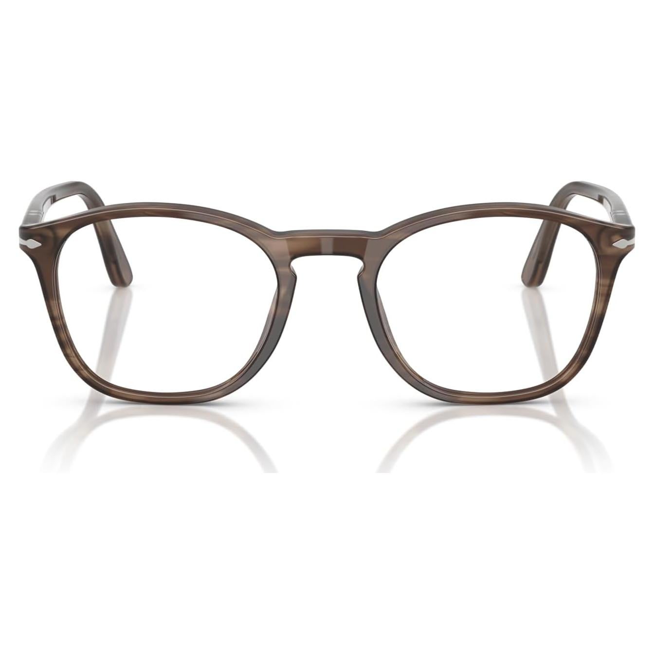 Gafas Recetadas Persol PO3007V Cuadradas Marrón 50mm