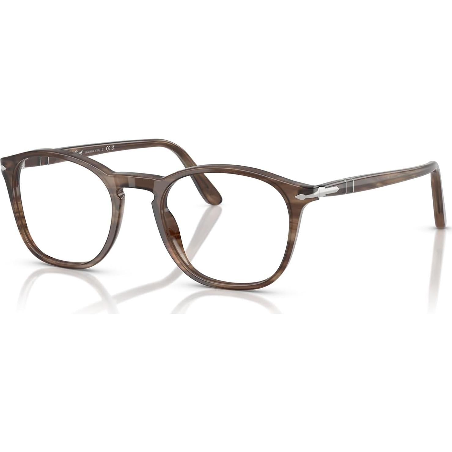 Gafas Recetadas Persol PO3007V Cuadradas Marrón 52mm
