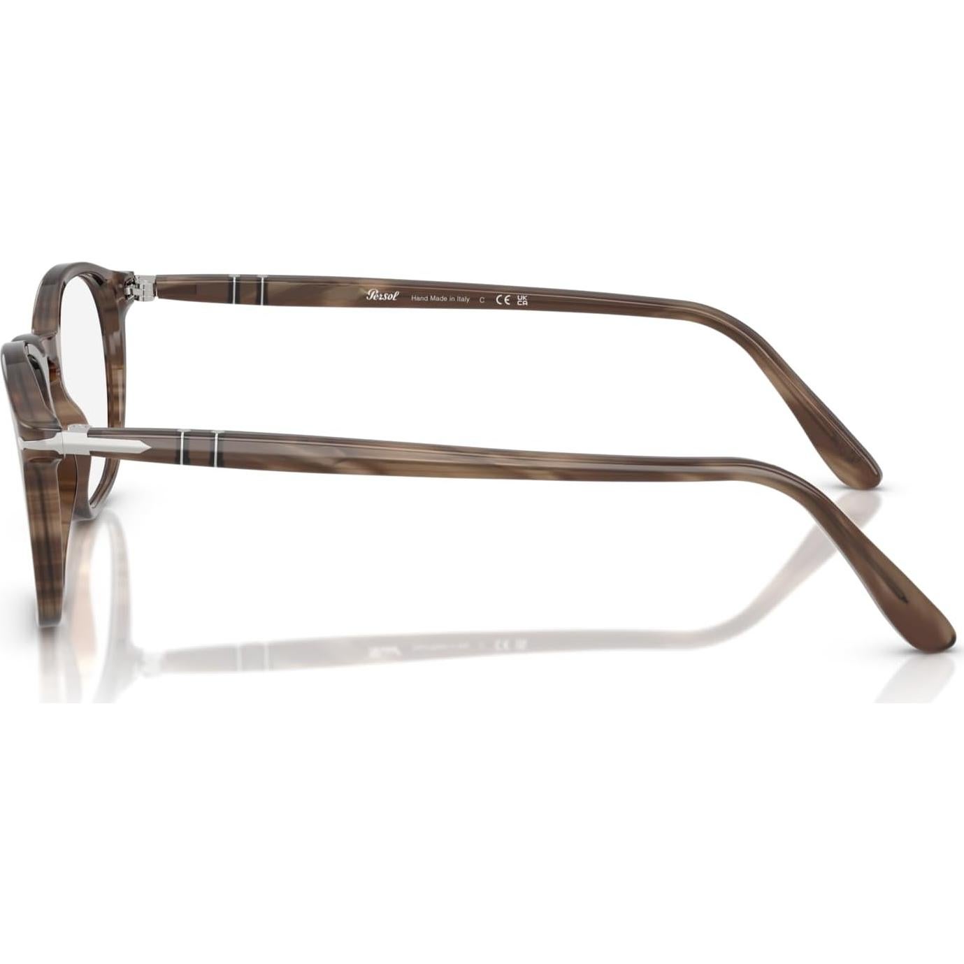 Gafas Recetadas Persol PO3007V Cuadradas Marrón 52mm