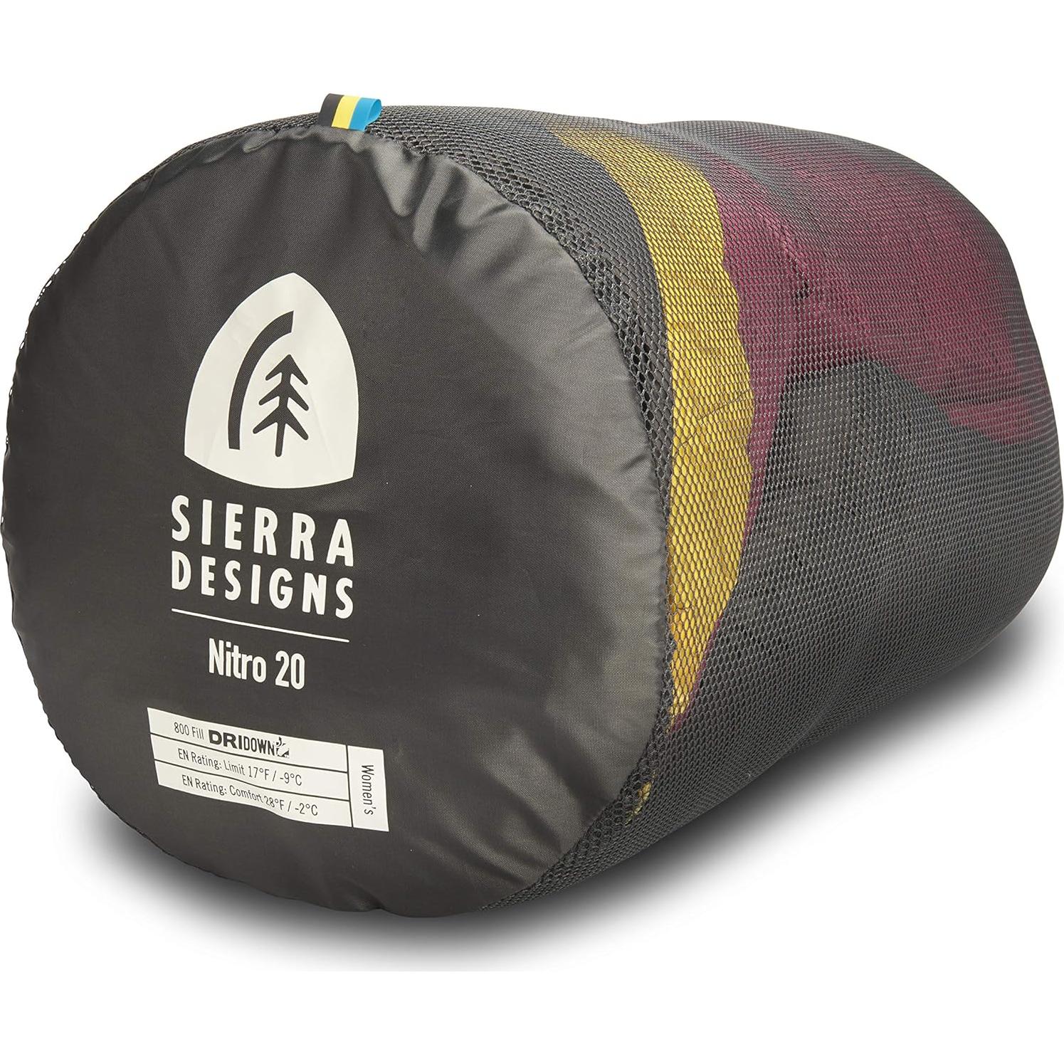 Saco de Dormir Momia Sierra Designs Nitro 800 DriDown 0.91 kg