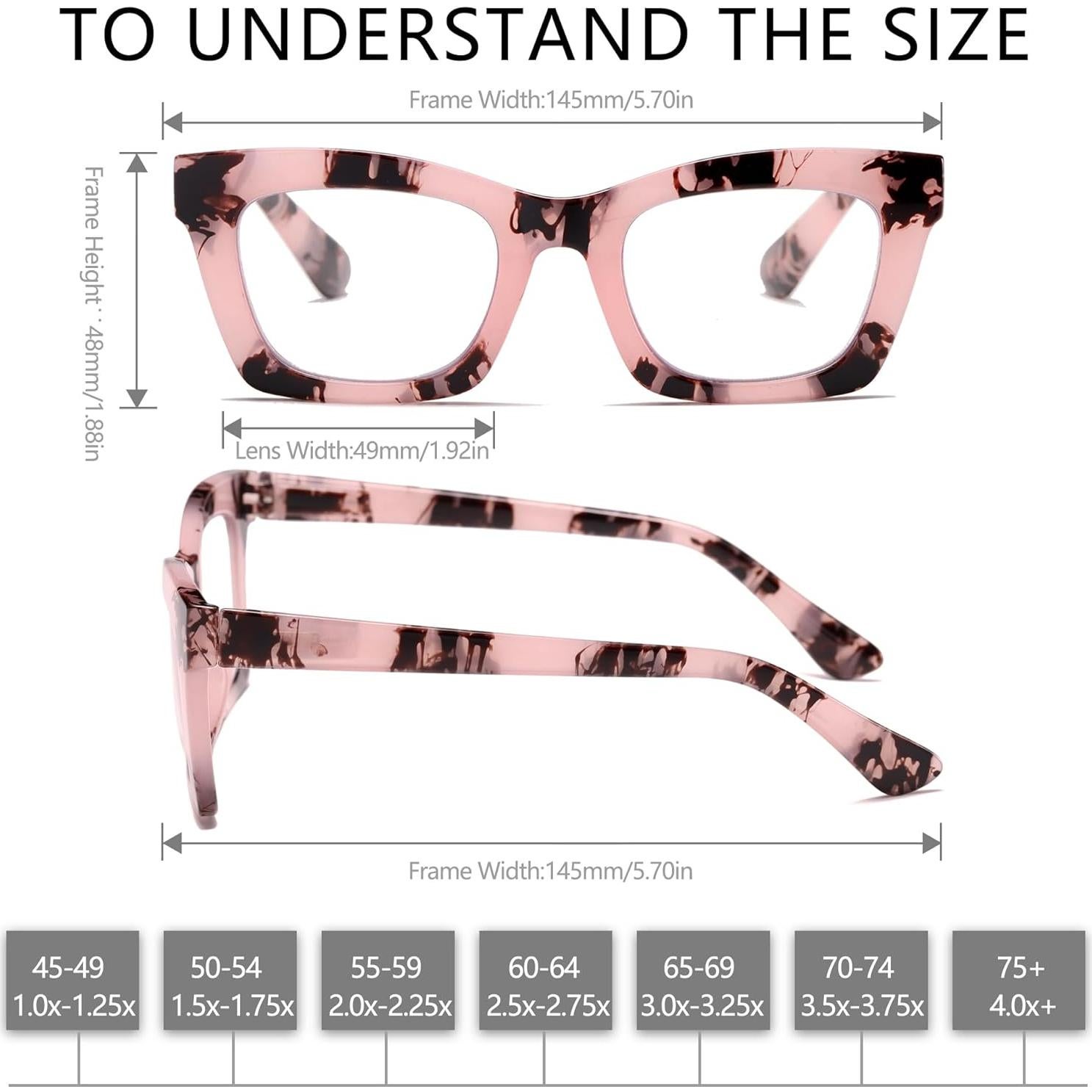 Lentes de Lectura FSRTEP 2.0x con Bloqueo Luz Azul
