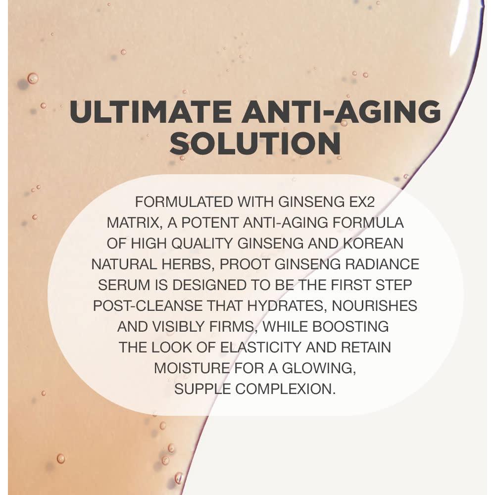 Suero de Ginseng Proot 52.5% 28.5g - Hidratante y Rejuvenecedor
