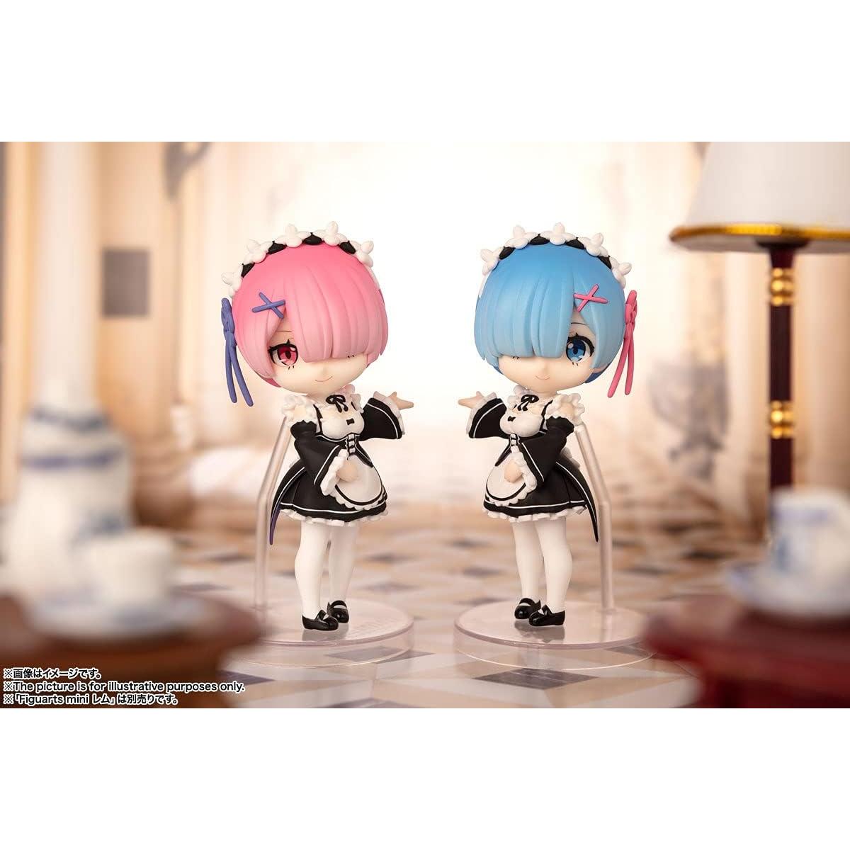 Figura Figuarts Mini Ram - Re:ZERO - Bandai 9.5 cm