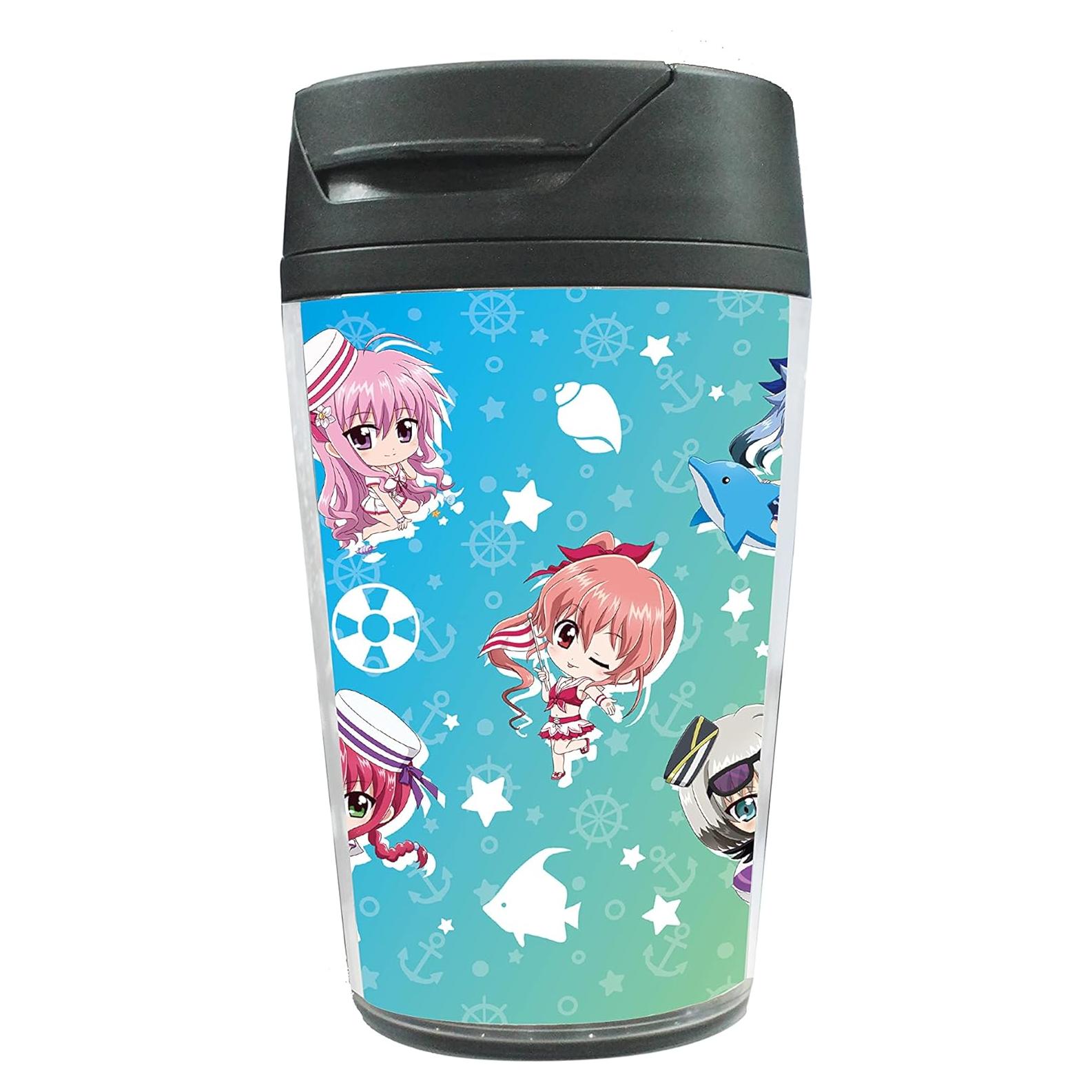 Vaso Mate A3 Lyrical Nanoha Mini Personaje 130x74mm