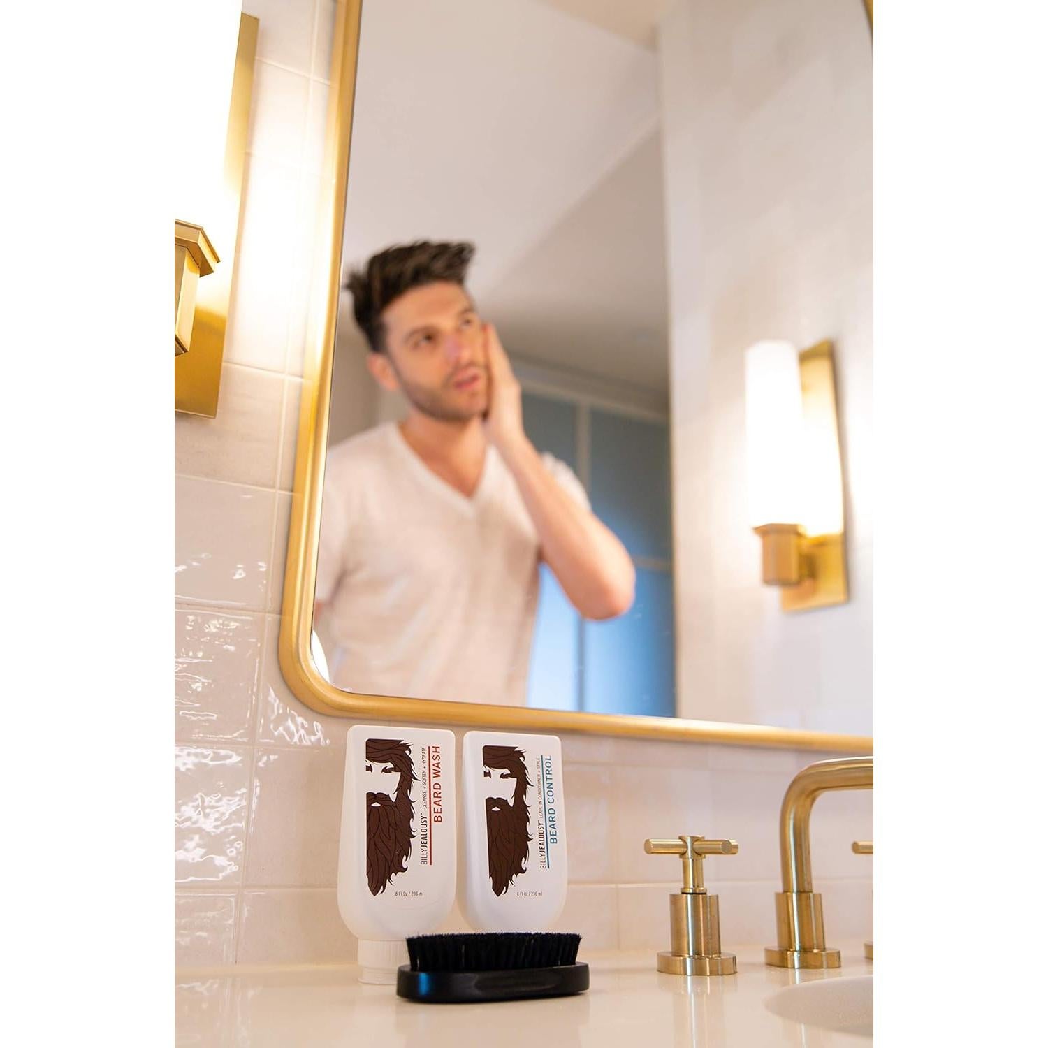 Kit de Cuidado de Barba Billy Jealousy con Jabón y Cepillo