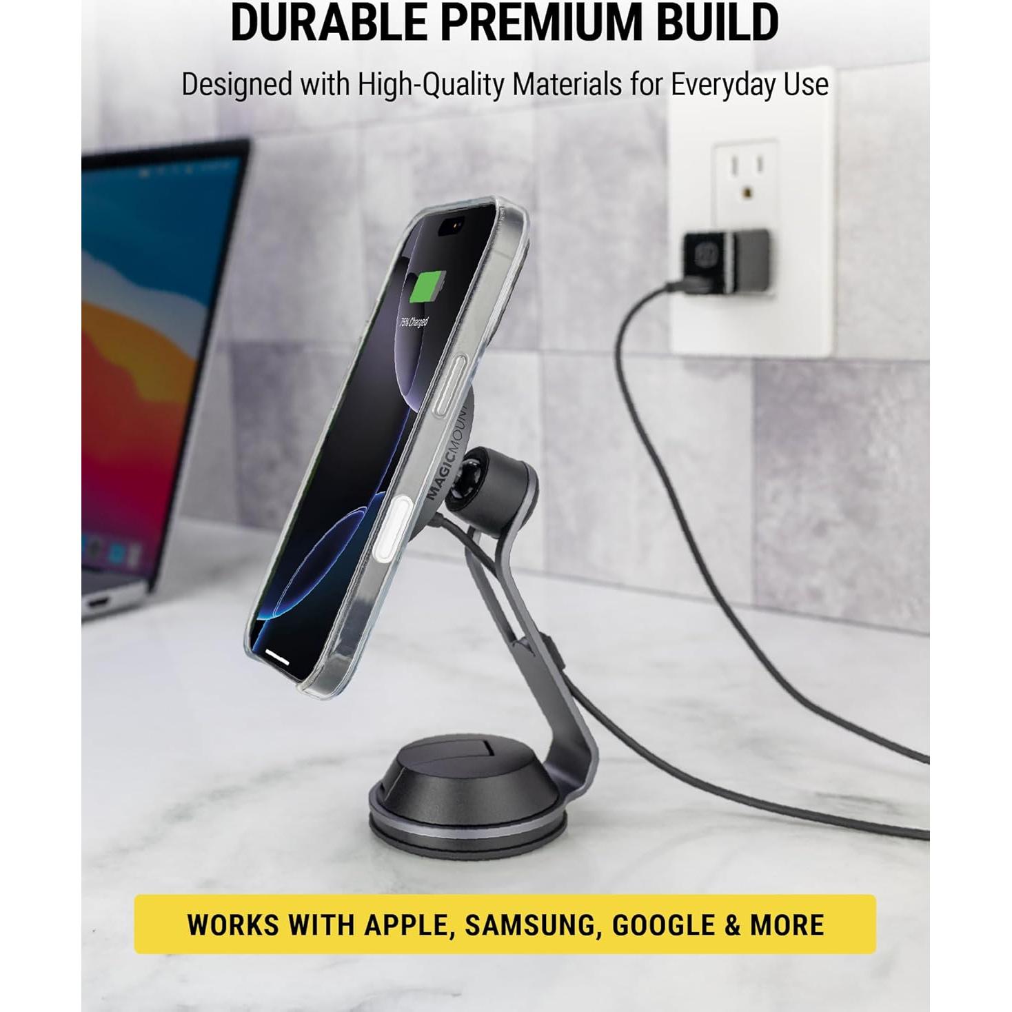 Soporte de Carga Inalámbrico Scosche MagicMount Pro 15W