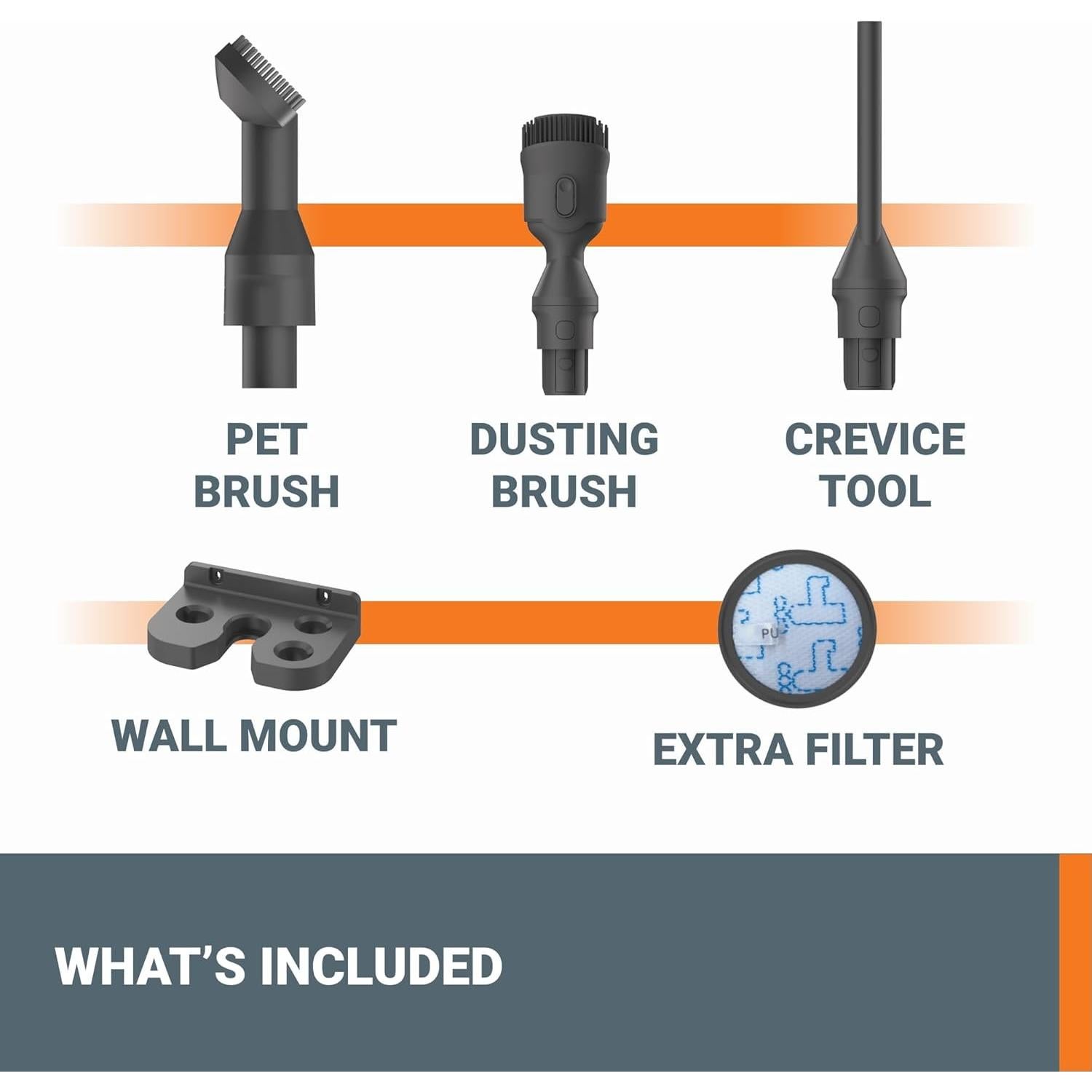 Aspiradora de varilla inalámbrica WORX 20V WX038L.1 25Kpa