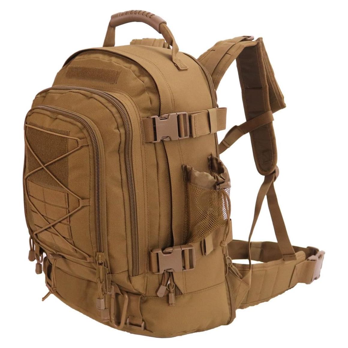 Mochila táctica militar HYKING 39-64L expandible para camping