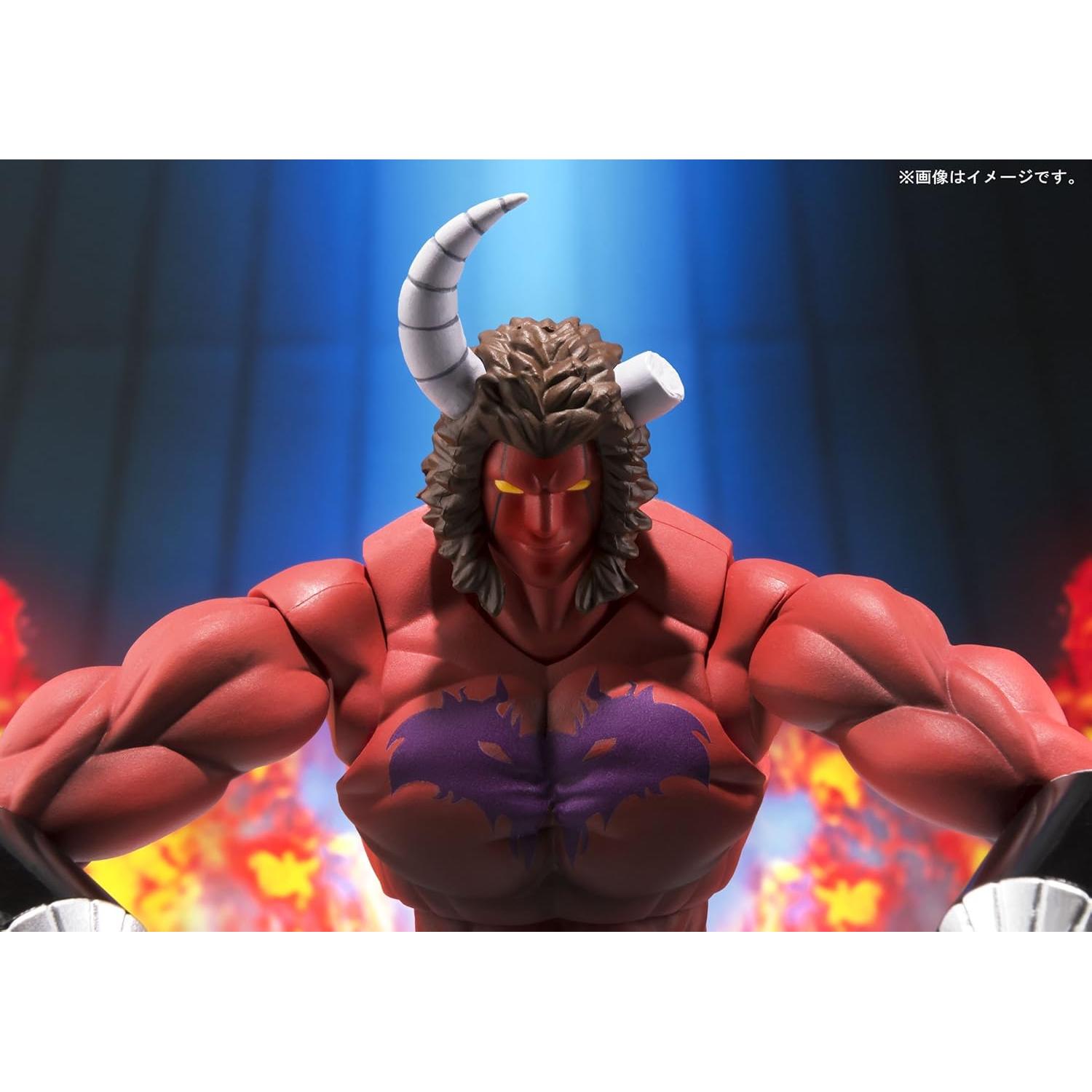 Figura de Acción S.H. Figuarts Buffalo Man Bandai 20.3x7.6 cm