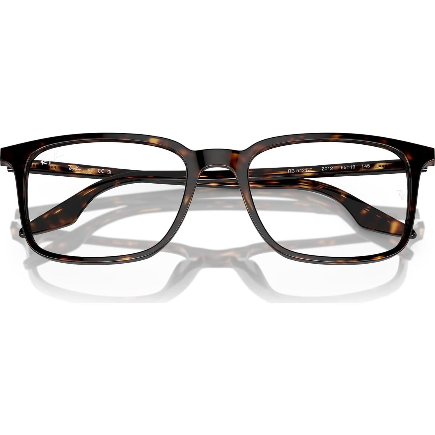 Gafas de Prescripción Ray-Ban RX5421F Havana 55mm