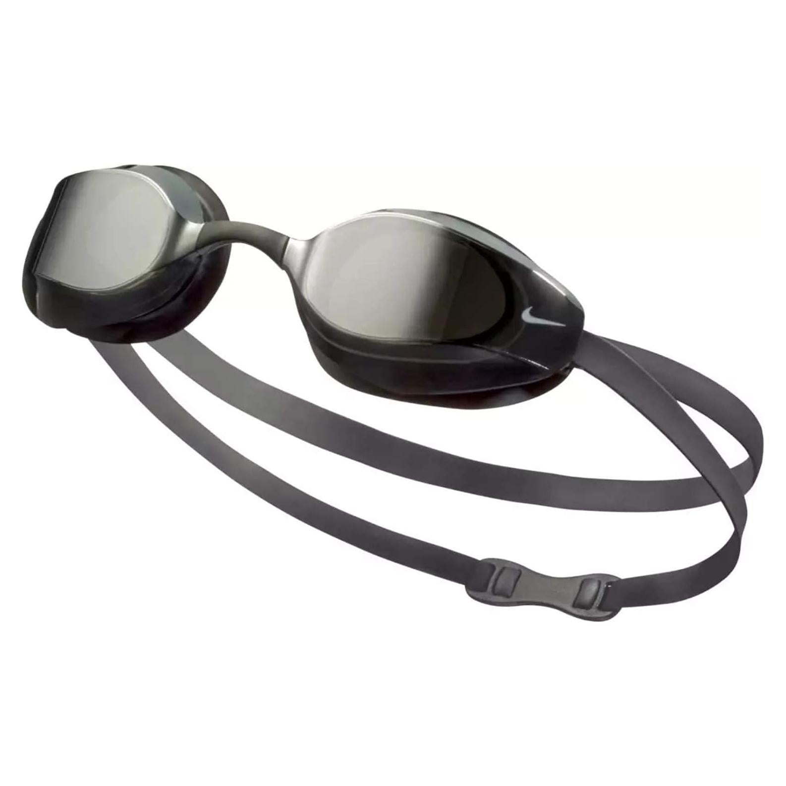 Gafas de Natación Nike Swim Vapor Mirror Unisex - Negro/Plata