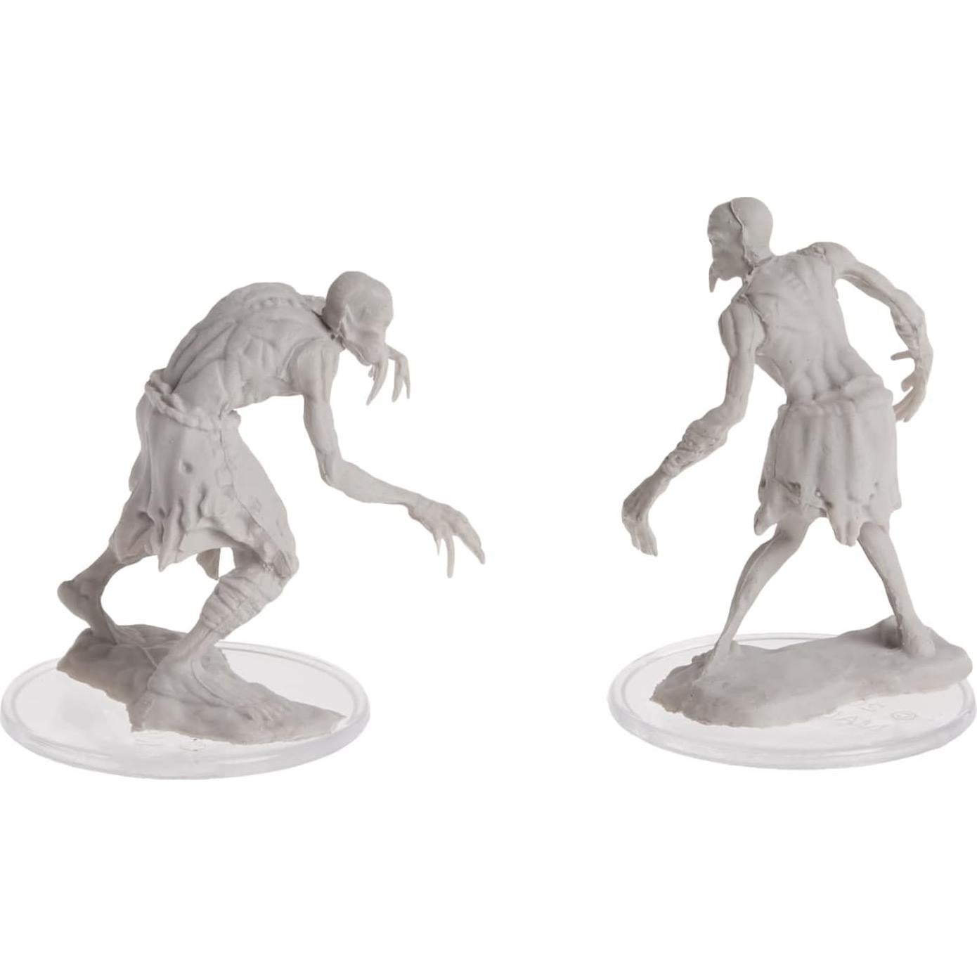 Miniaturas D&D Nolzur Ghouls - WIZKIDS, 25g, 10x3x2cm