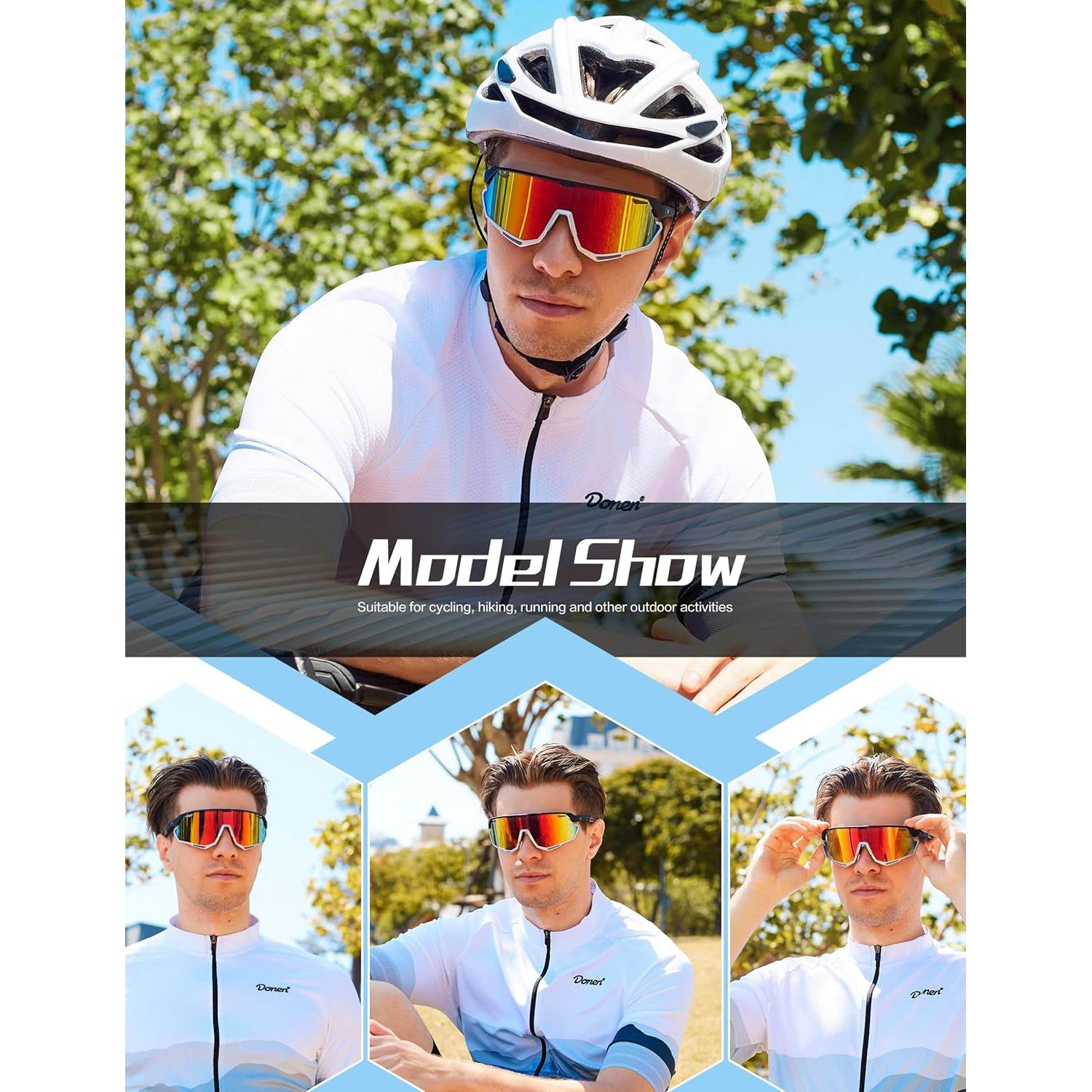 Gafas de sol BIRCEN deportivas UV400 para ciclismo y béisbol