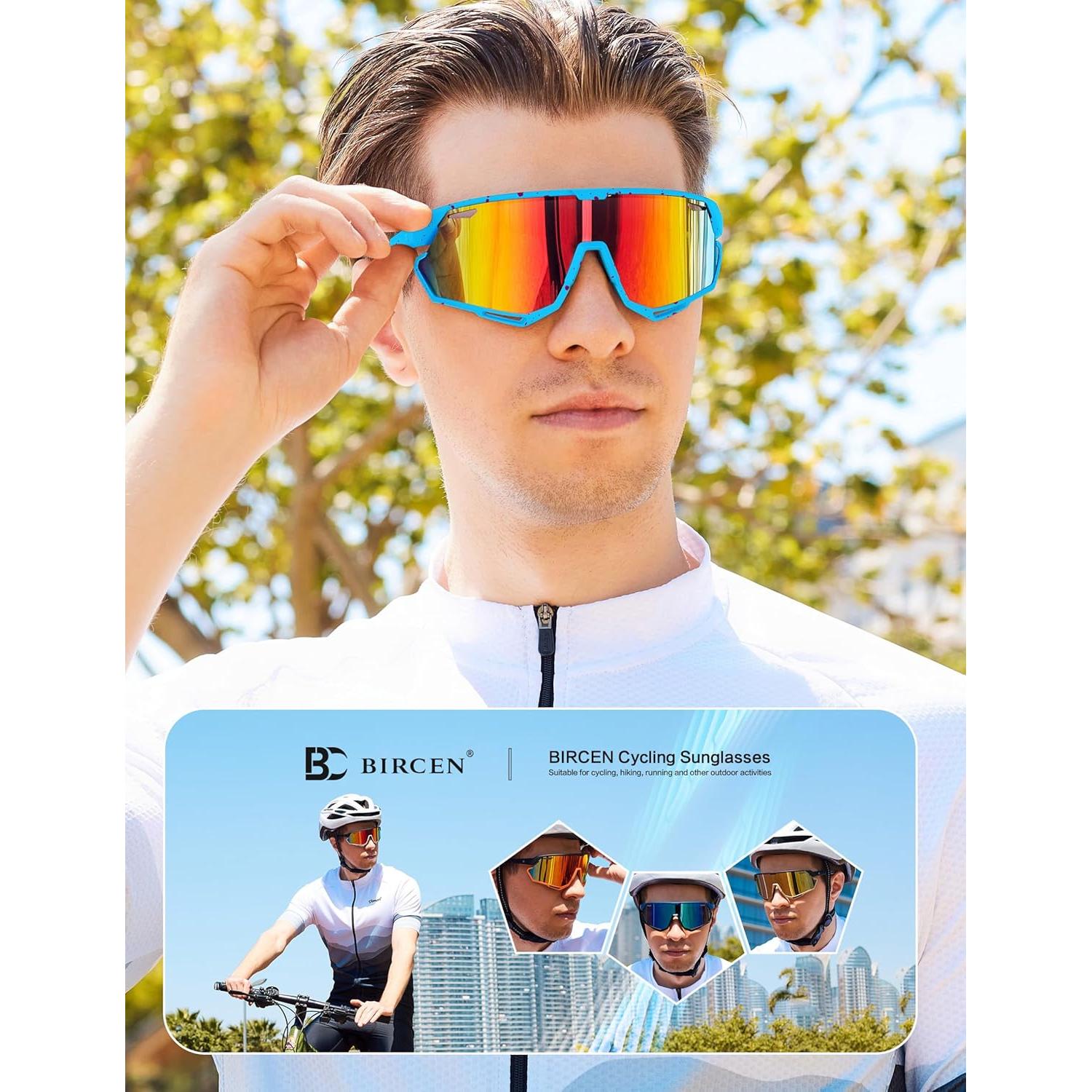 Gafas de sol BIRCEN deportivas para ciclismo y béisbol