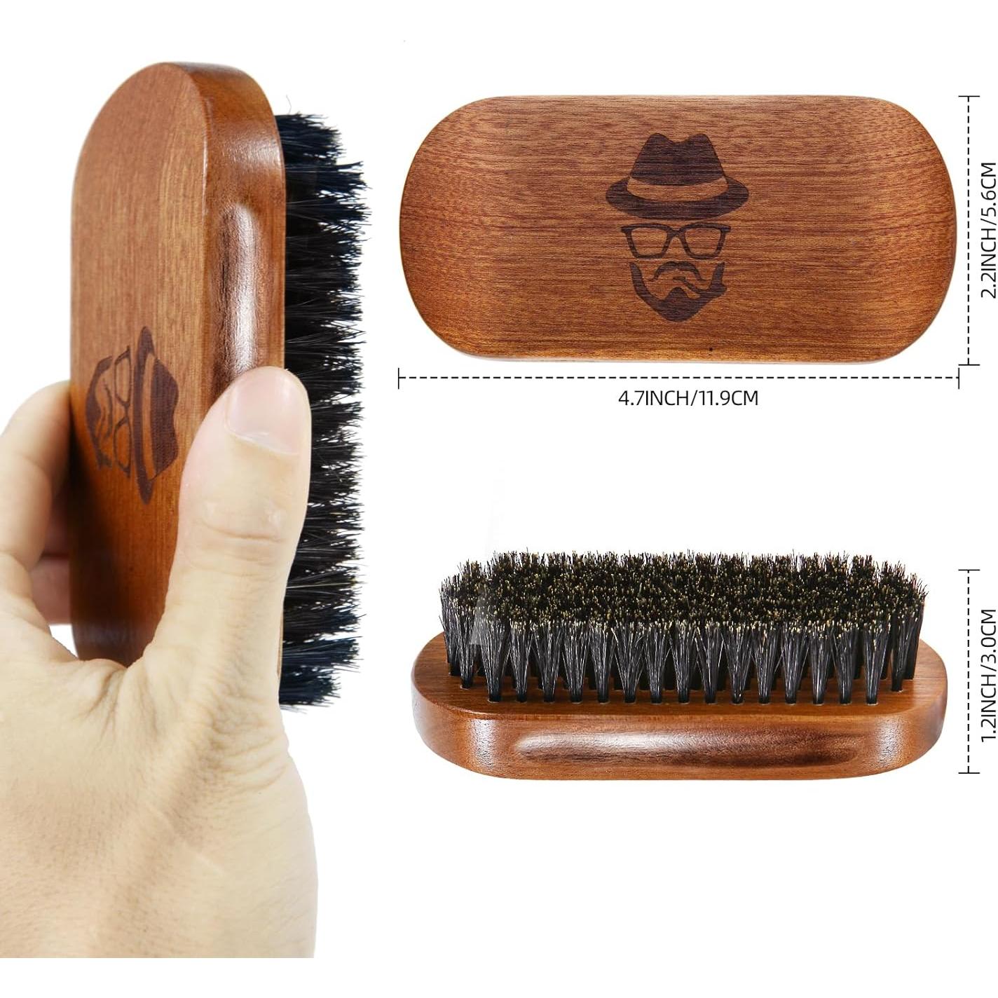 Set de Cuidado de Barba Beauntangly con Cepillo y Peine