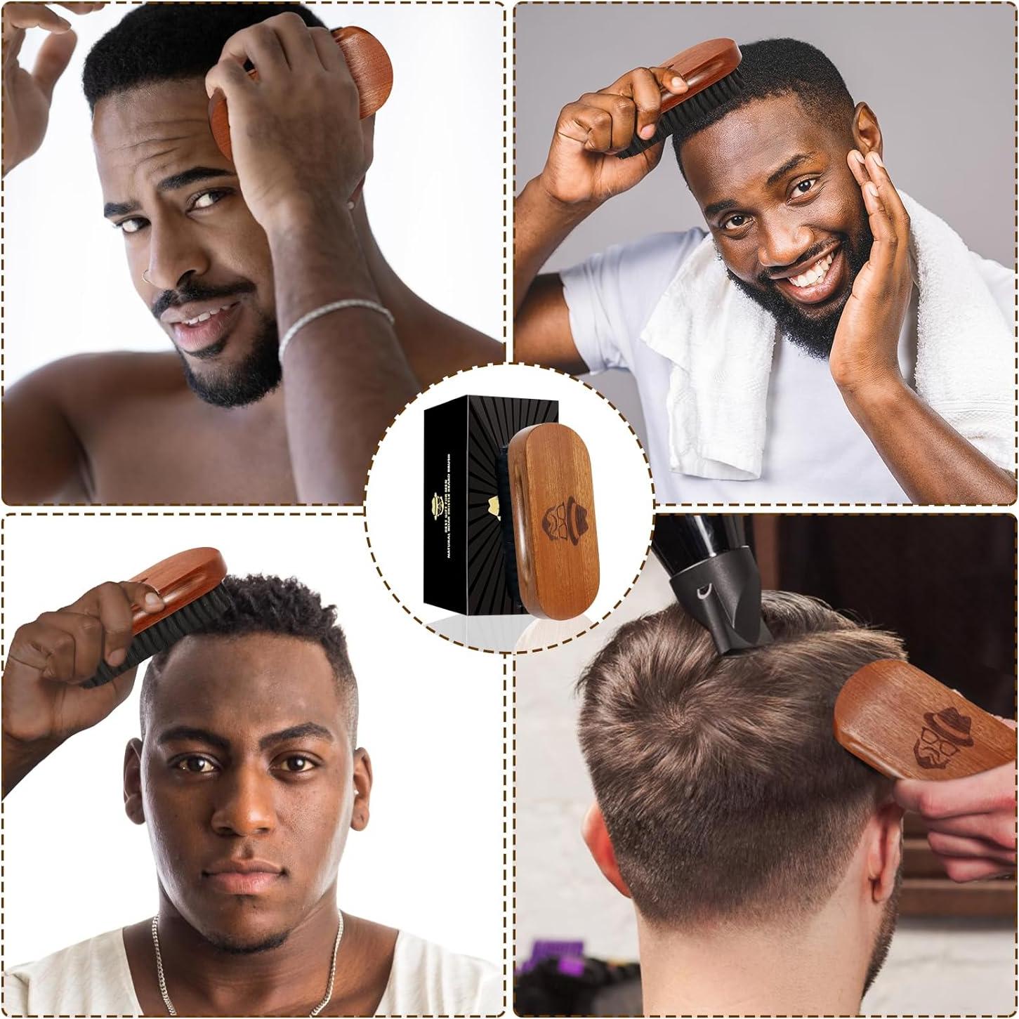 Set de Cuidado de Barba Beauntangly con Cepillo y Peine