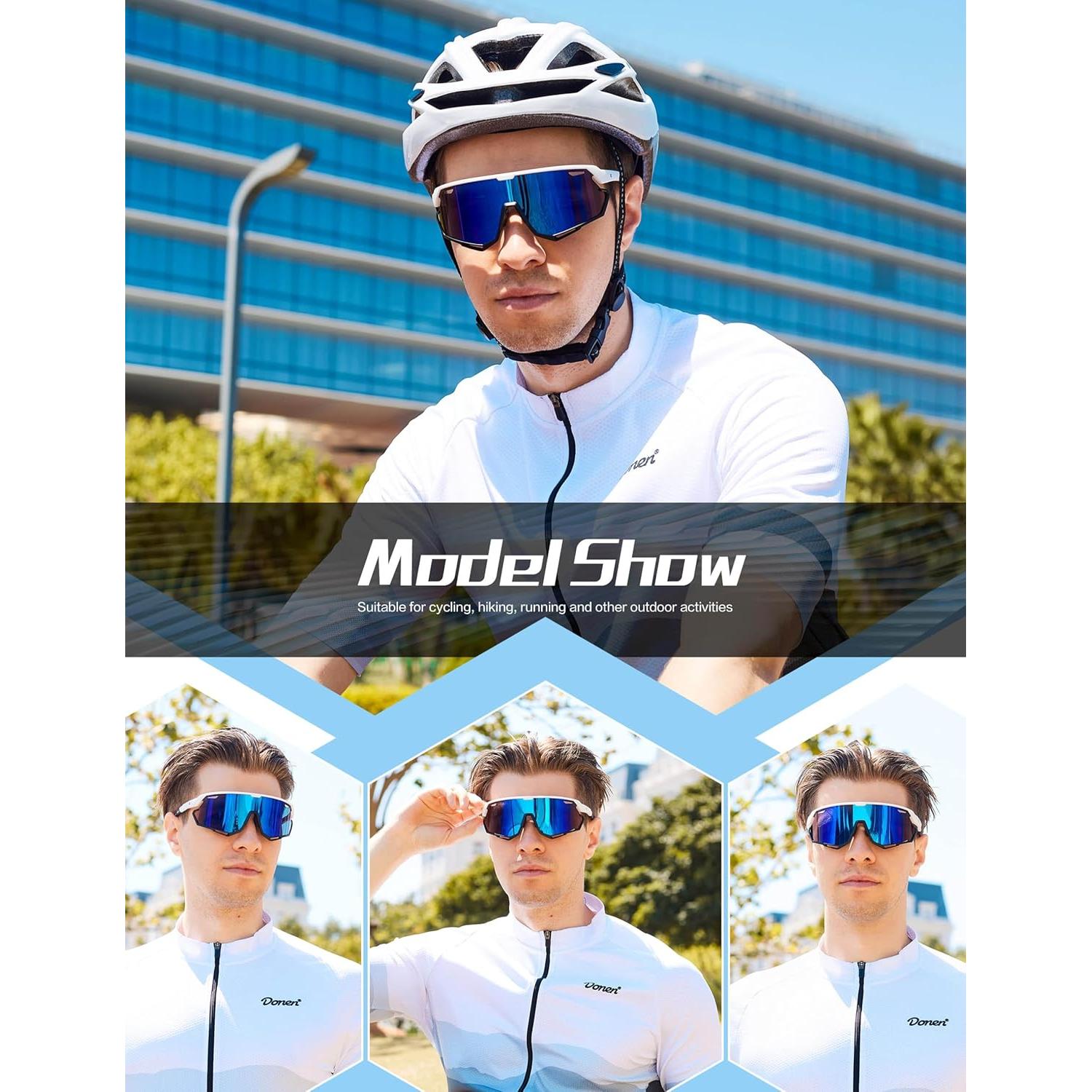 Gafas de sol BIRCEN deportivas UV400 para ciclismo y béisbol