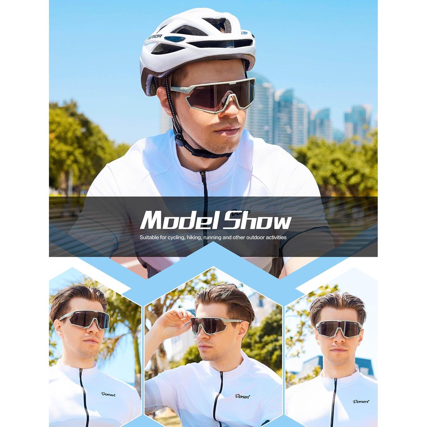 Gafas de sol BIRCEN deportivas UV400 para ciclismo y béisbol