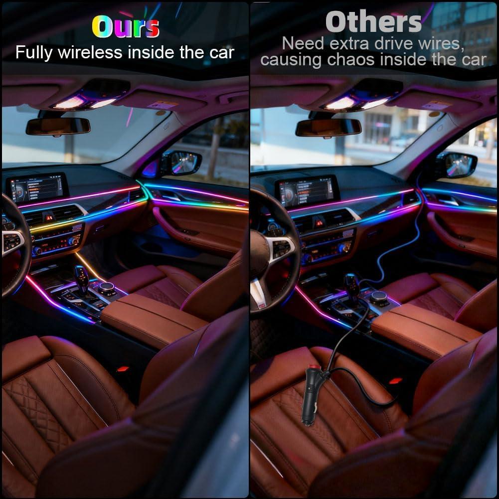 Kits de Iluminación LED MIFEIHONGE para Automóviles - 6 Tiras RGB