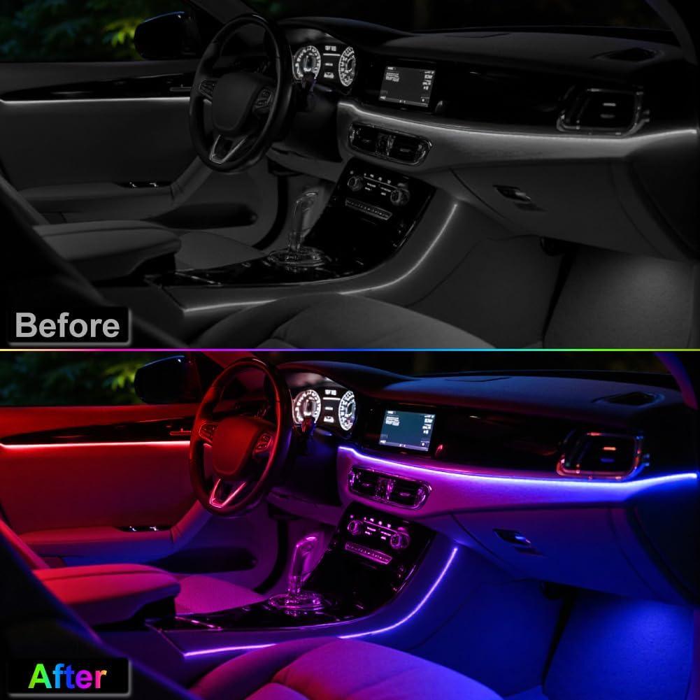 Kits de Iluminación LED MIFEIHONGE para Automóviles - 6 Tiras RGB