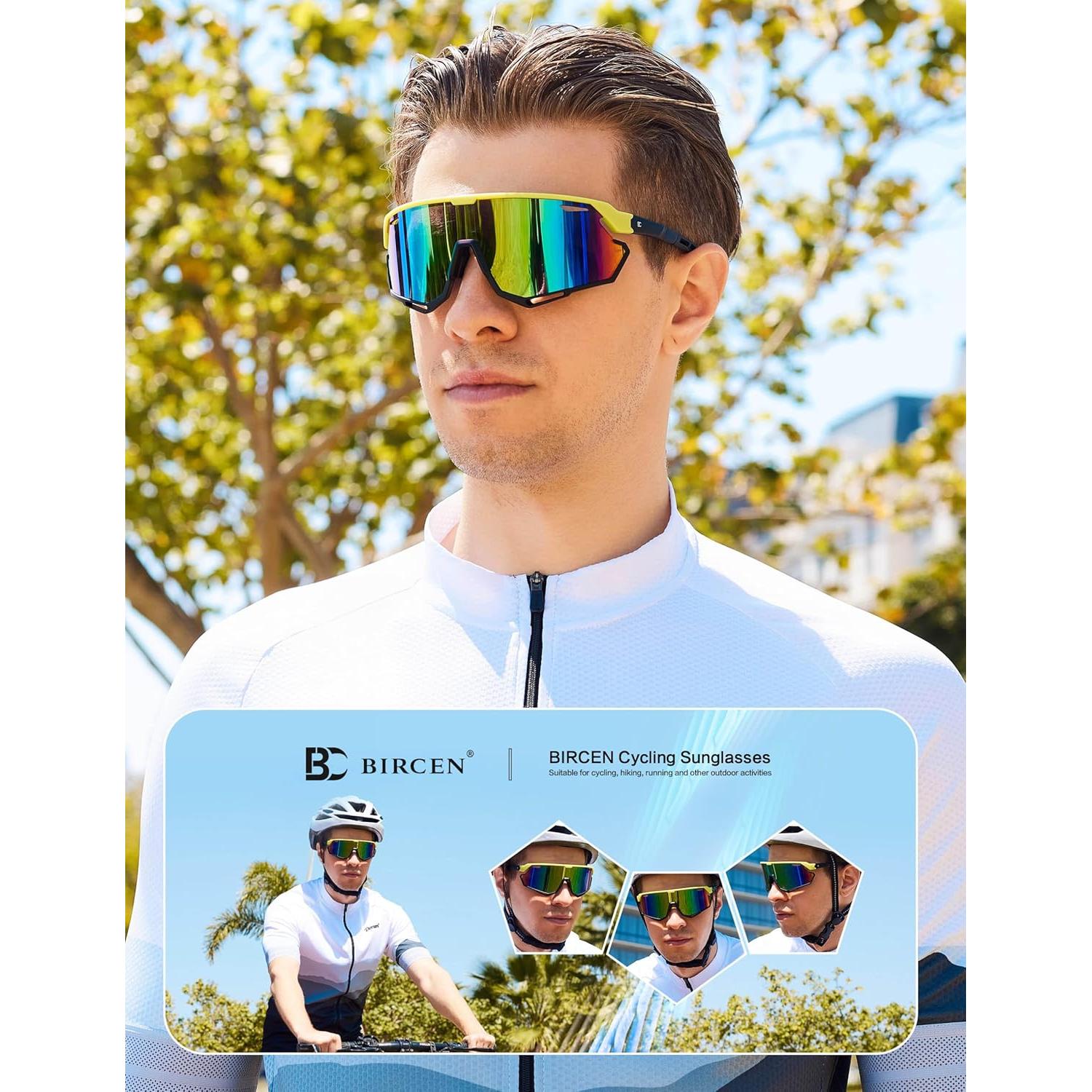 Gafas de sol BIRCEN deportivas para ciclismo y béisbol