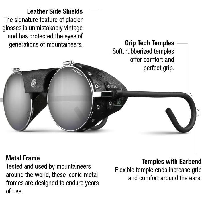 Gafas de sol Julbo Vermont Glacier Unisex con protectores