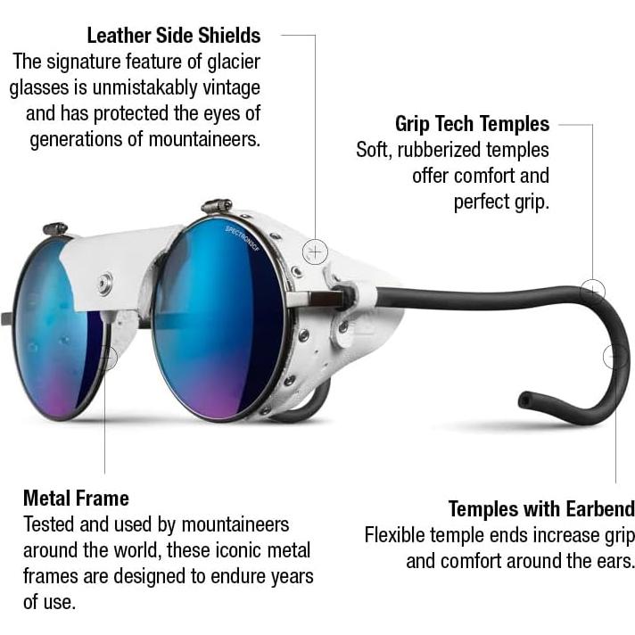 Gafas de sol Julbo Vermont Glacier unisex con protectores